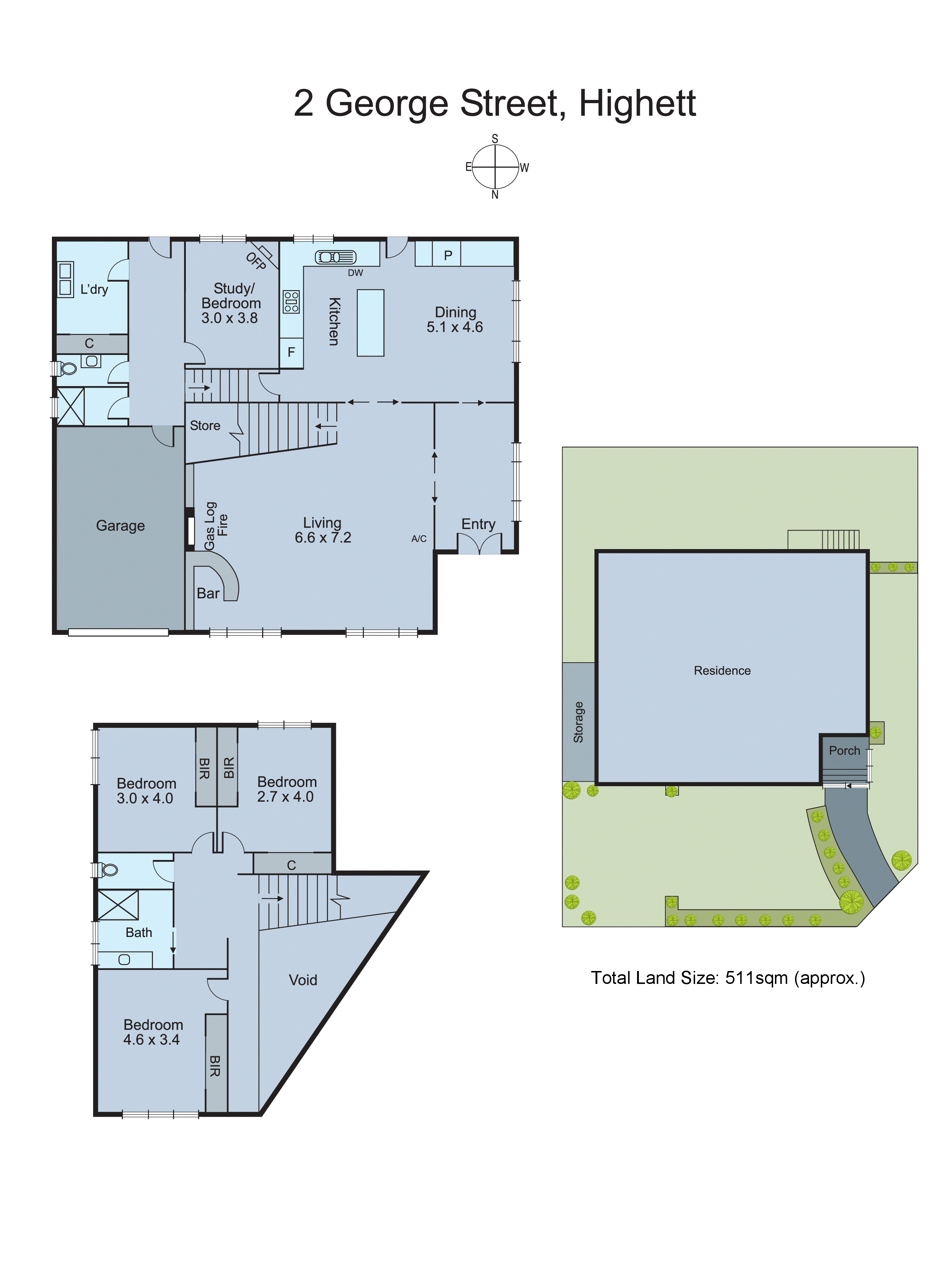 2 George Street, Highett VIC 3190 - Floorplan