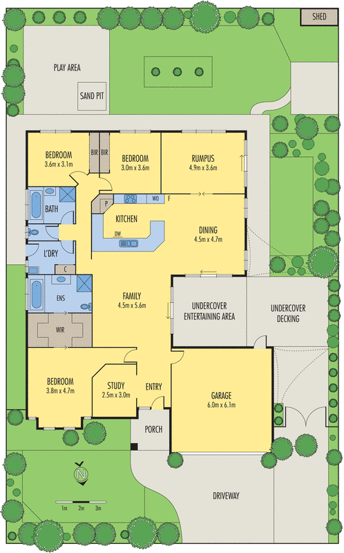 2 Glencal Court, Grovedale VIC 3216 - Floorplan