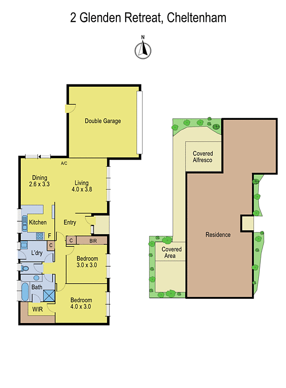 2 Glenden Retreat, Cheltenham VIC 3192 - Floorplan