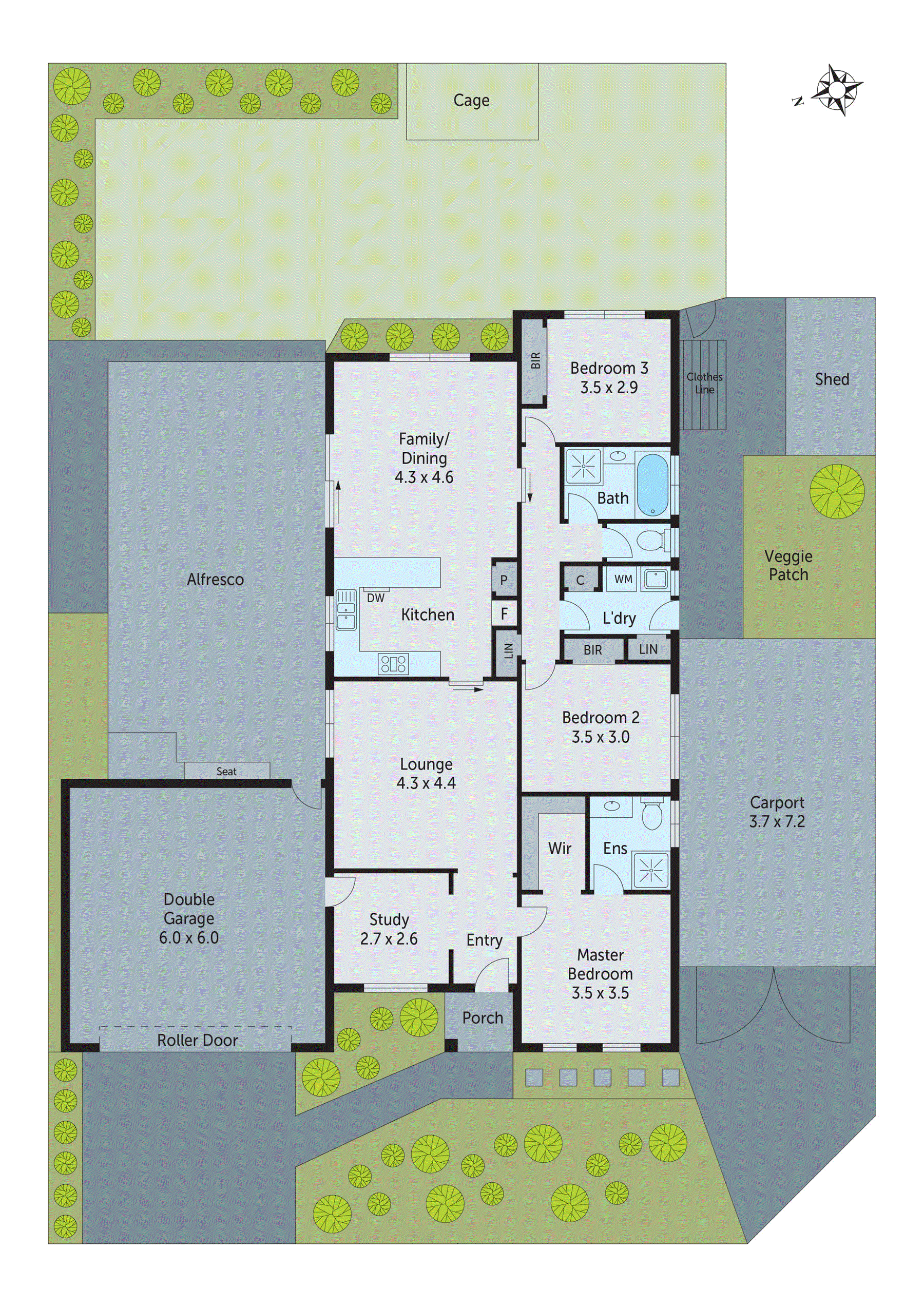 2 Goshawk Lane, Leopold VIC 3224 - Floorplan