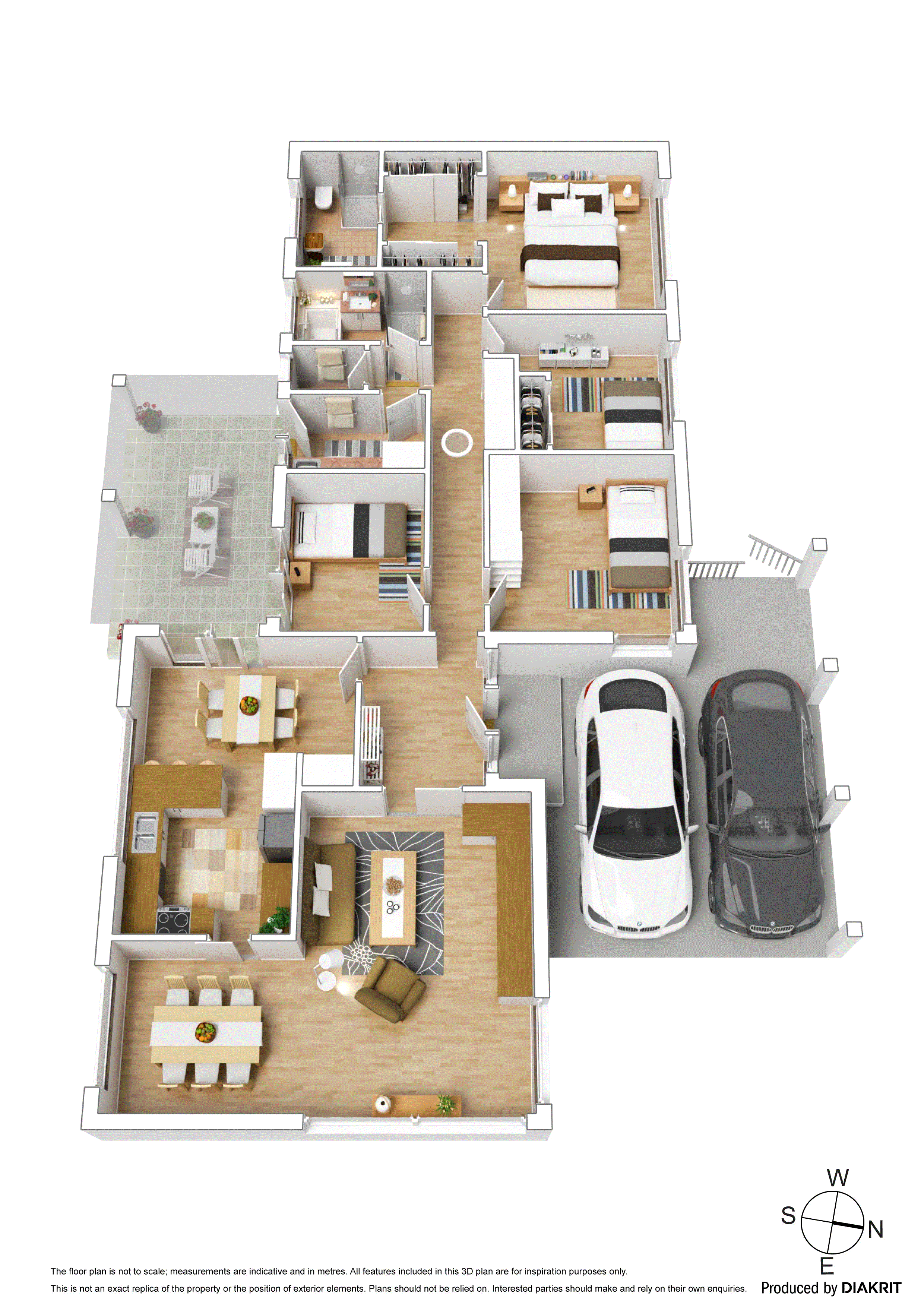 2 Harlaw Court, Wheelers Hill VIC 3150 - Floorplan