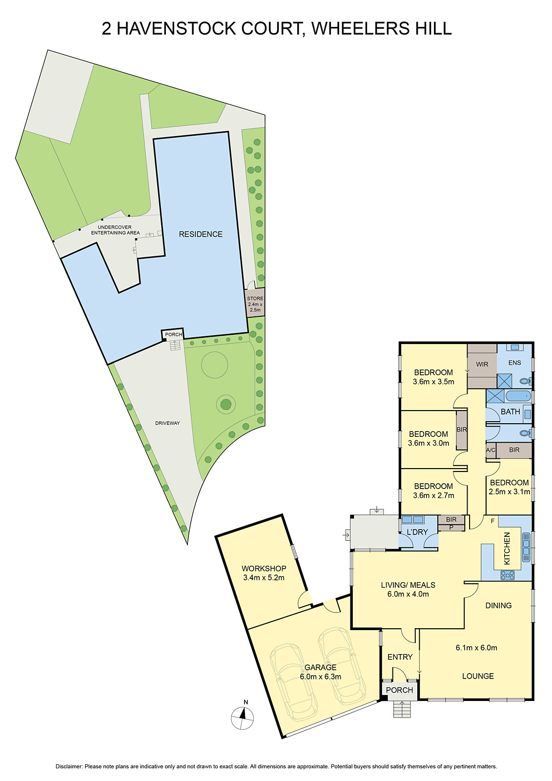2 Havenstock Court, Wheelers Hill VIC 3150 - Floorplan