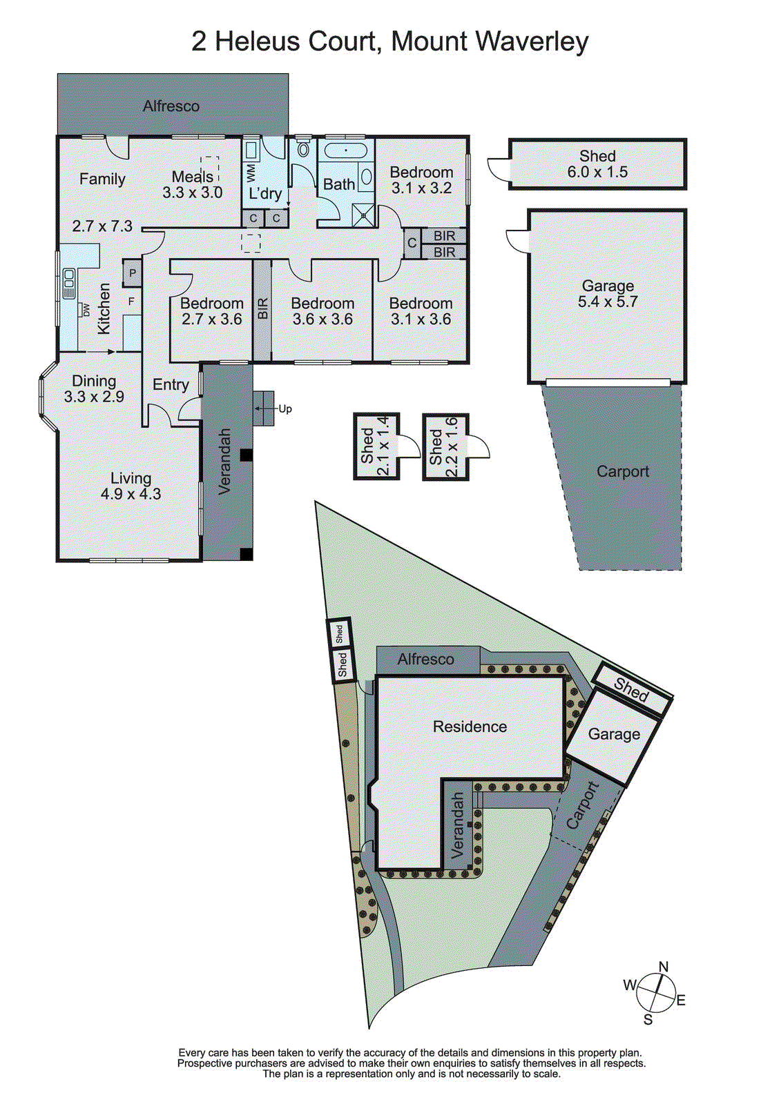 2 Heleus Court, Mount Waverley VIC 3149 - Floorplan