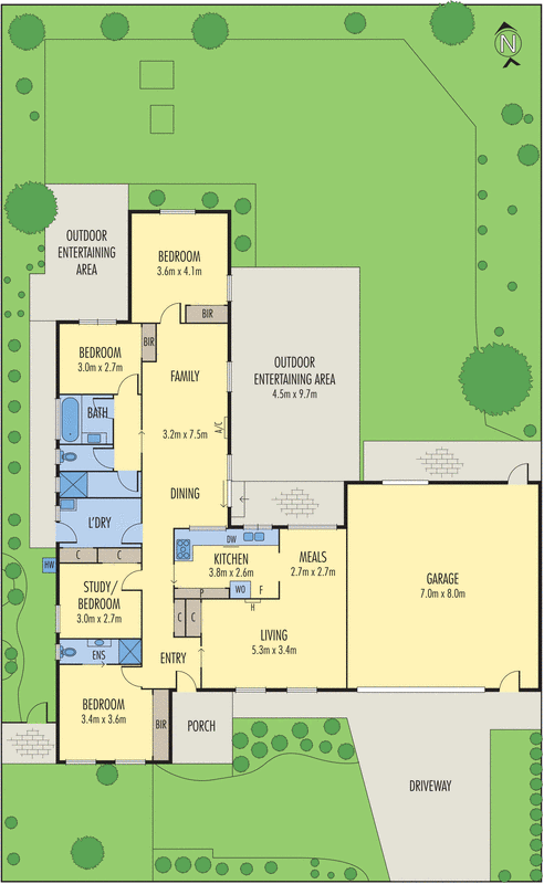 2 Heyers Road, Grovedale VIC 3216 - Floorplan