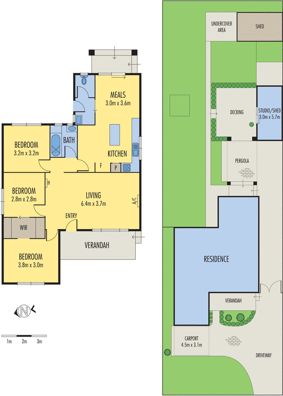 2 Heytesbury Street, Herne Hill VIC 3218 - Floorplan