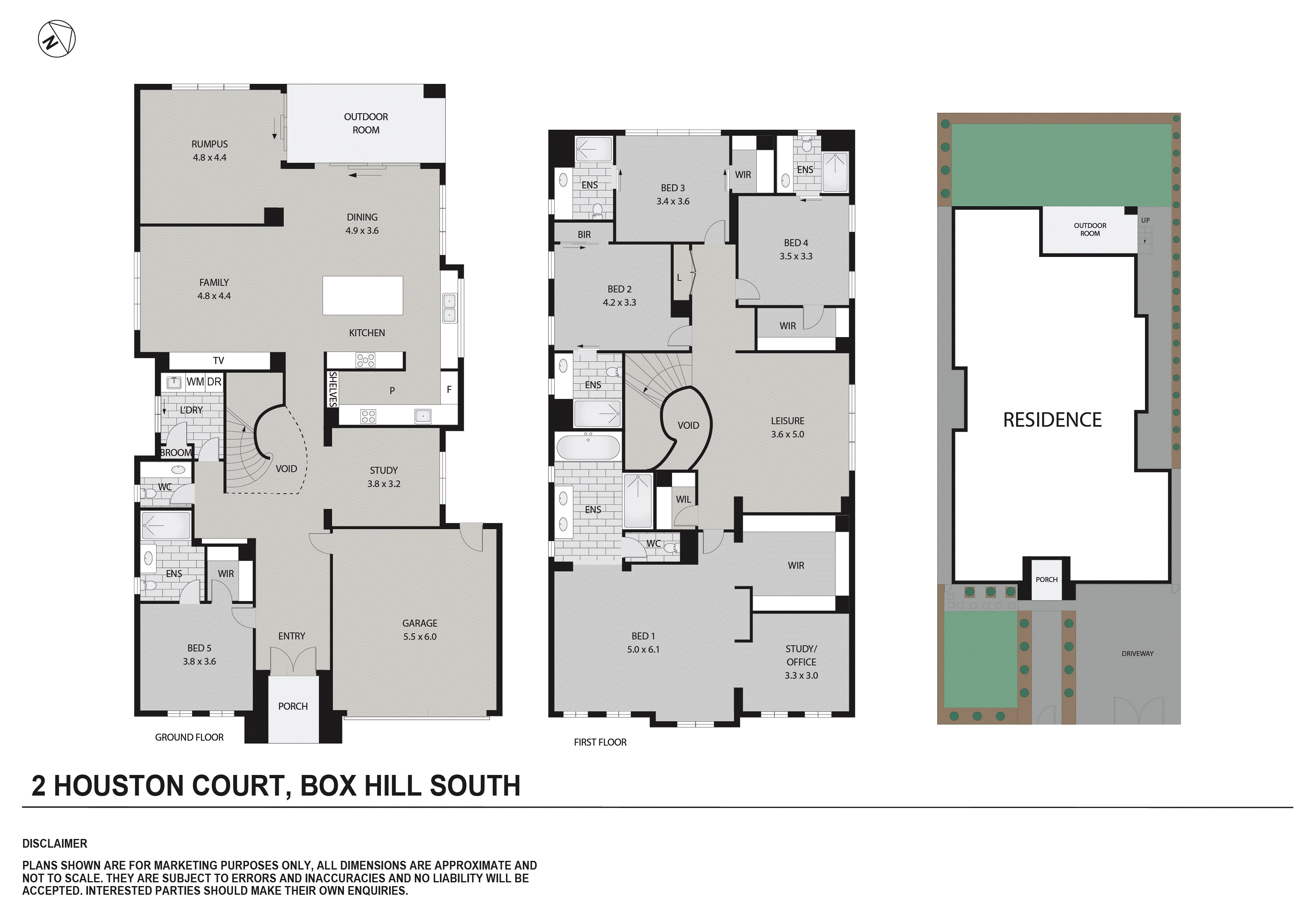 2 Houston Court, Box Hill South VIC 3128 - Floorplan