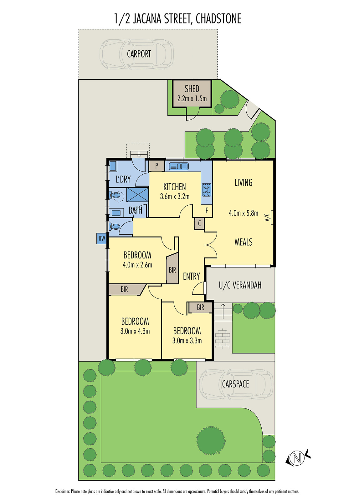 2 Jacana Street, Chadstone VIC 3148 - Floorplan