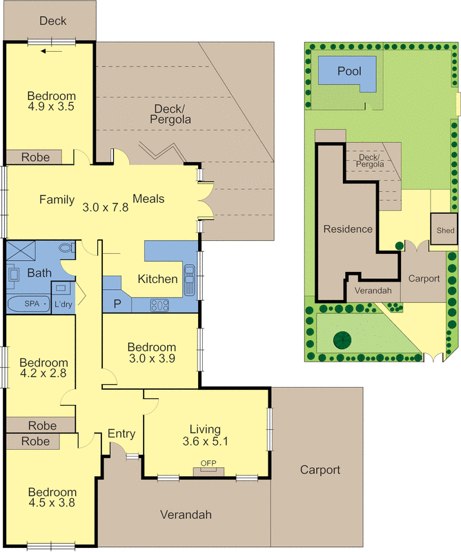 2 Jassa Street, Bentleigh East VIC 3165 - Floorplan