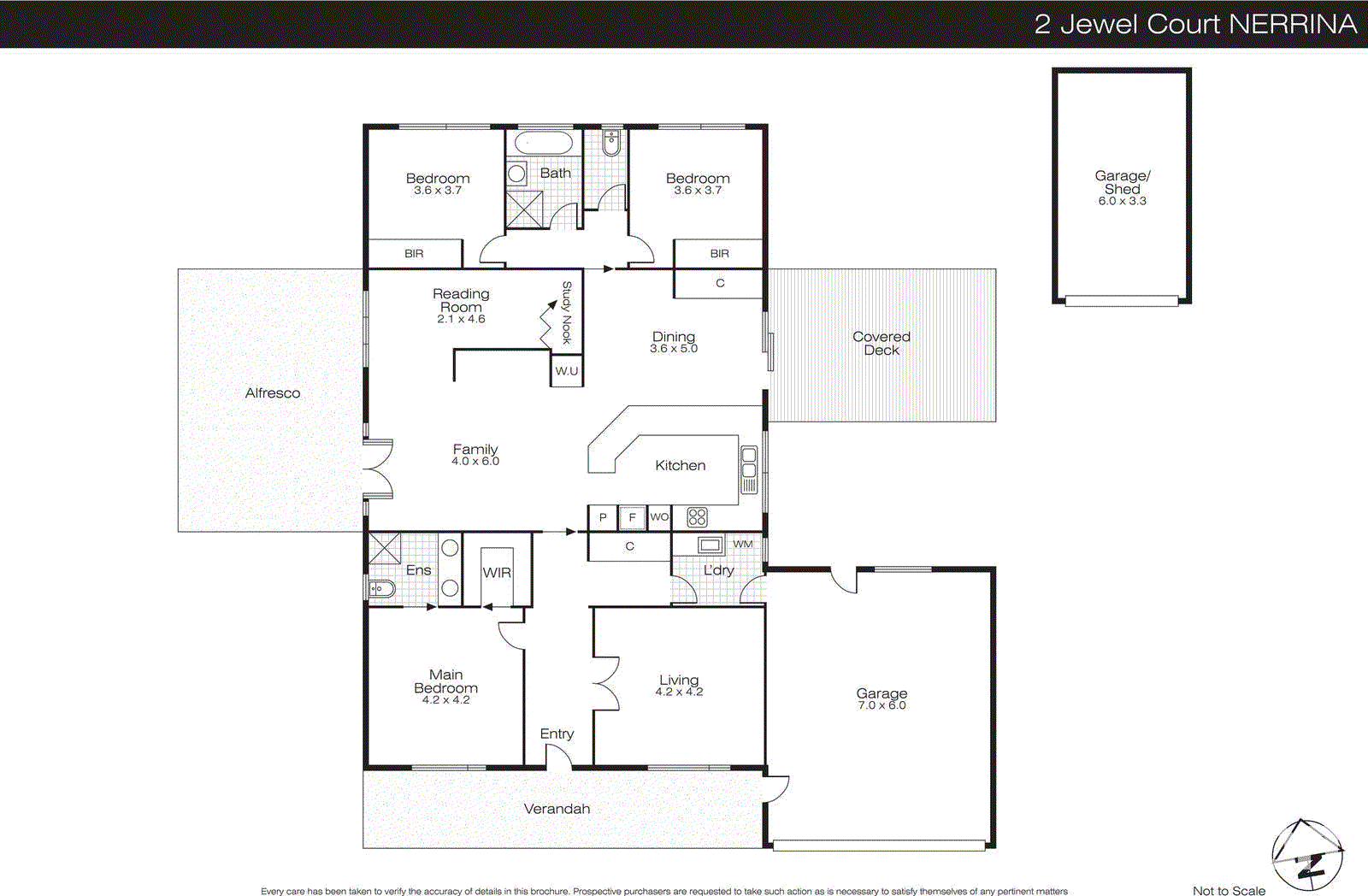 2 Jewel Court, Nerrina VIC 3350 - Floorplan