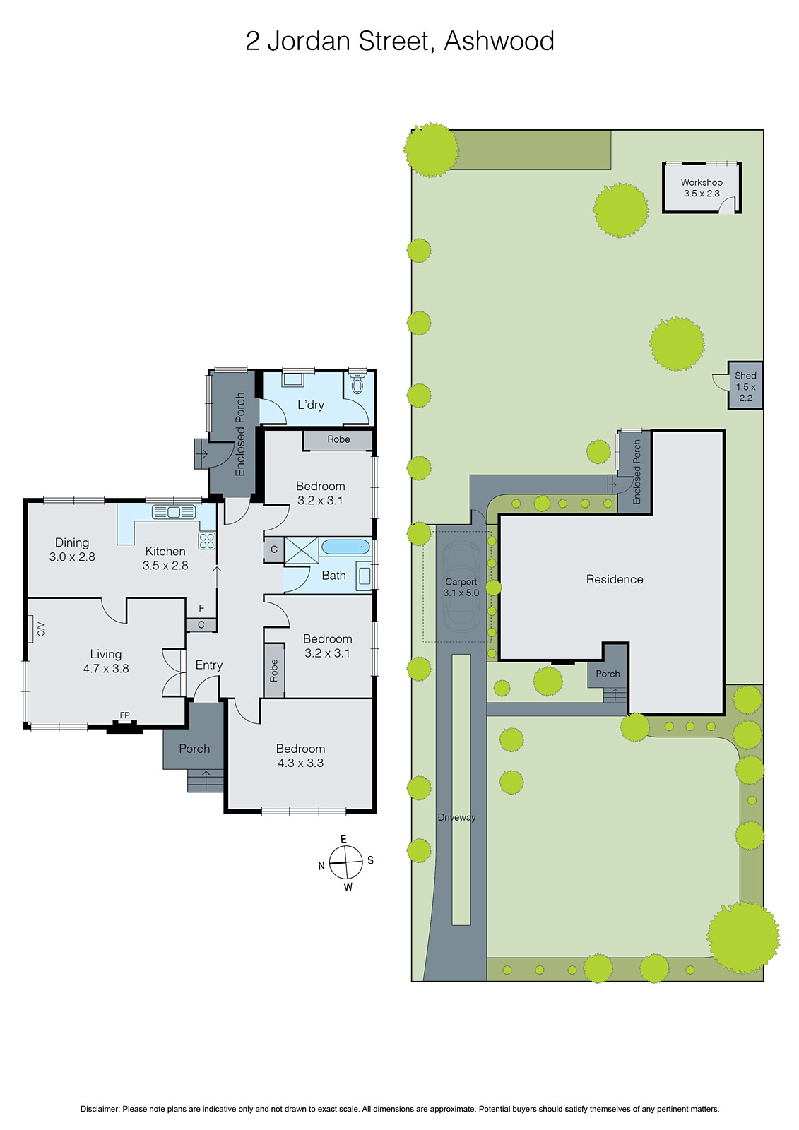2 Jordan Street, Ashwood VIC 3147 - Floorplan