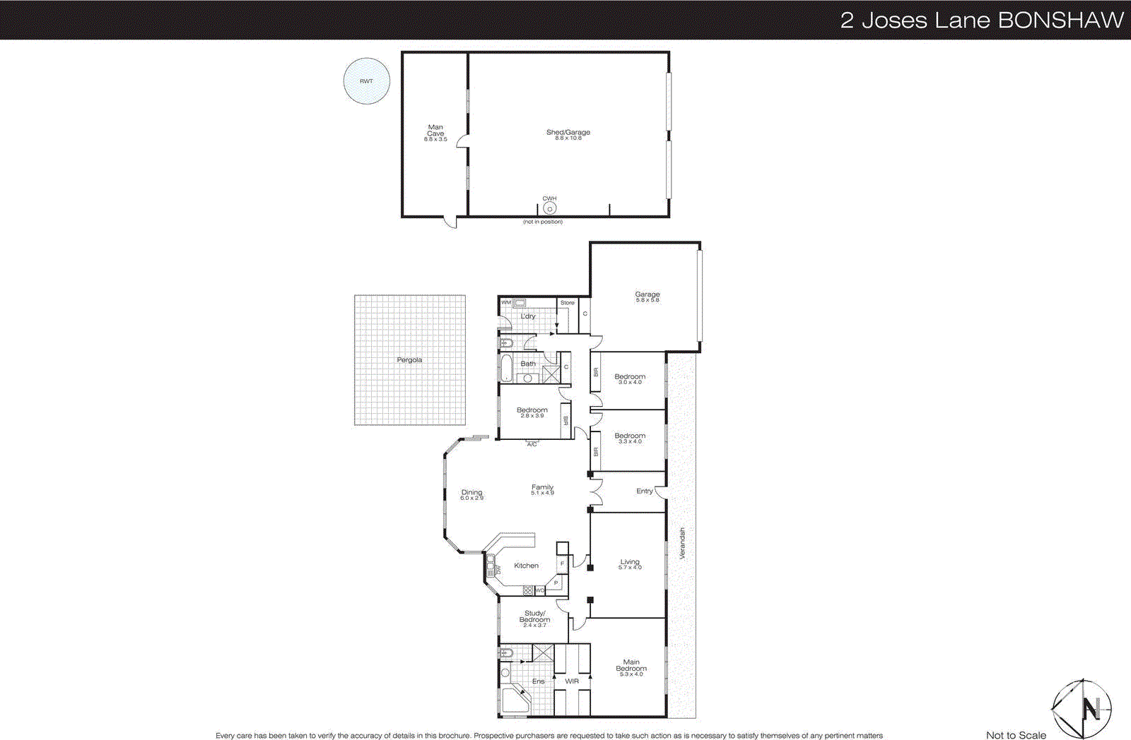2 Joses Lane, Bonshaw VIC 3352 - Floorplan