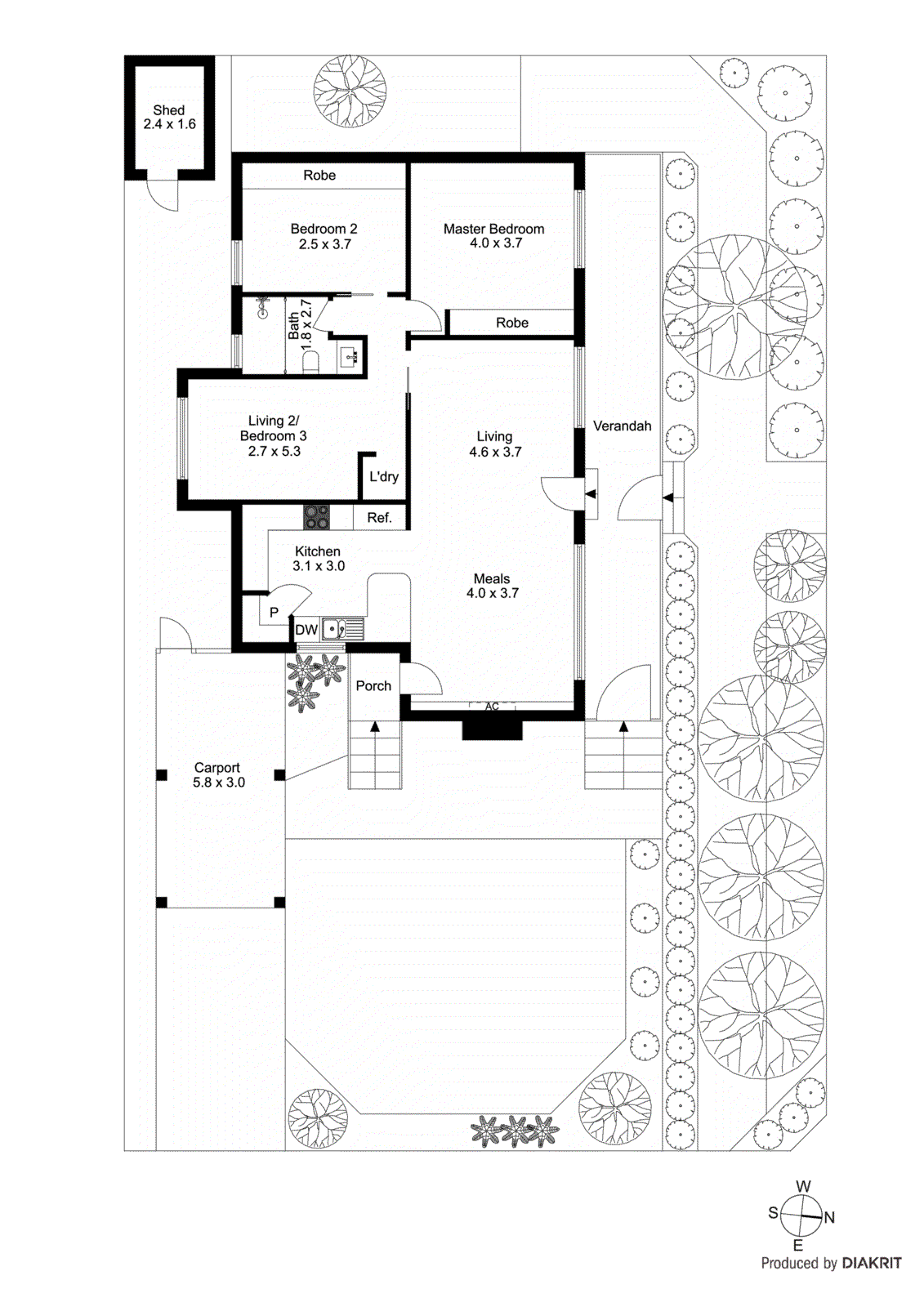 2 Kalimna Street, Carrum VIC 3197 - Floorplan