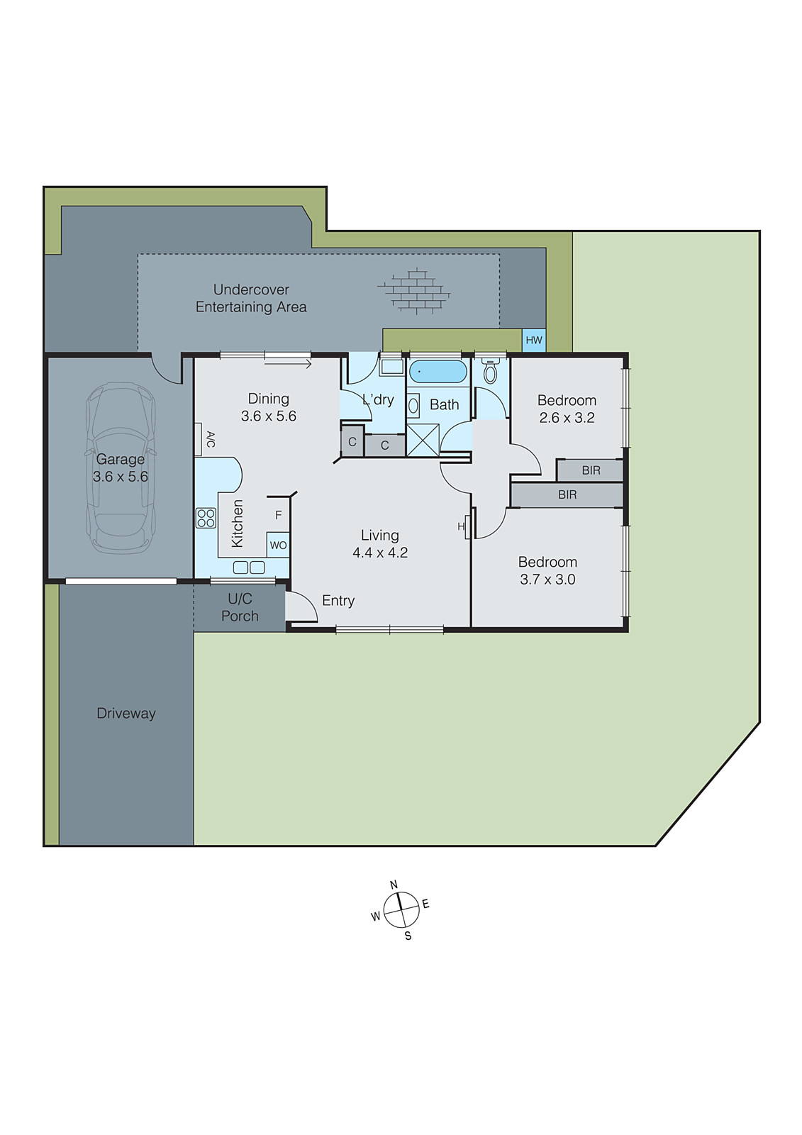 2 Katarina Place, Whittington VIC 3219 - Floorplan