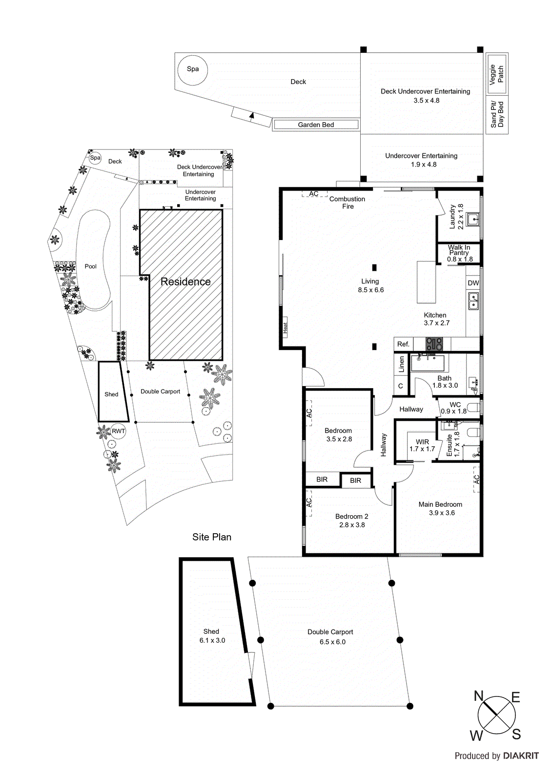 2 Kiewa Court, Aspendale VIC 3195 - Floorplan
