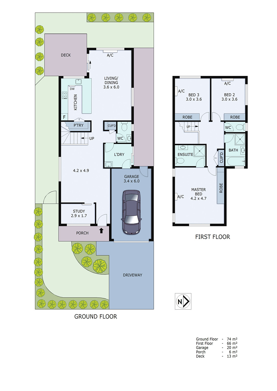 2 Kingsland Close, Dingley Village VIC 3172 - Floorplan