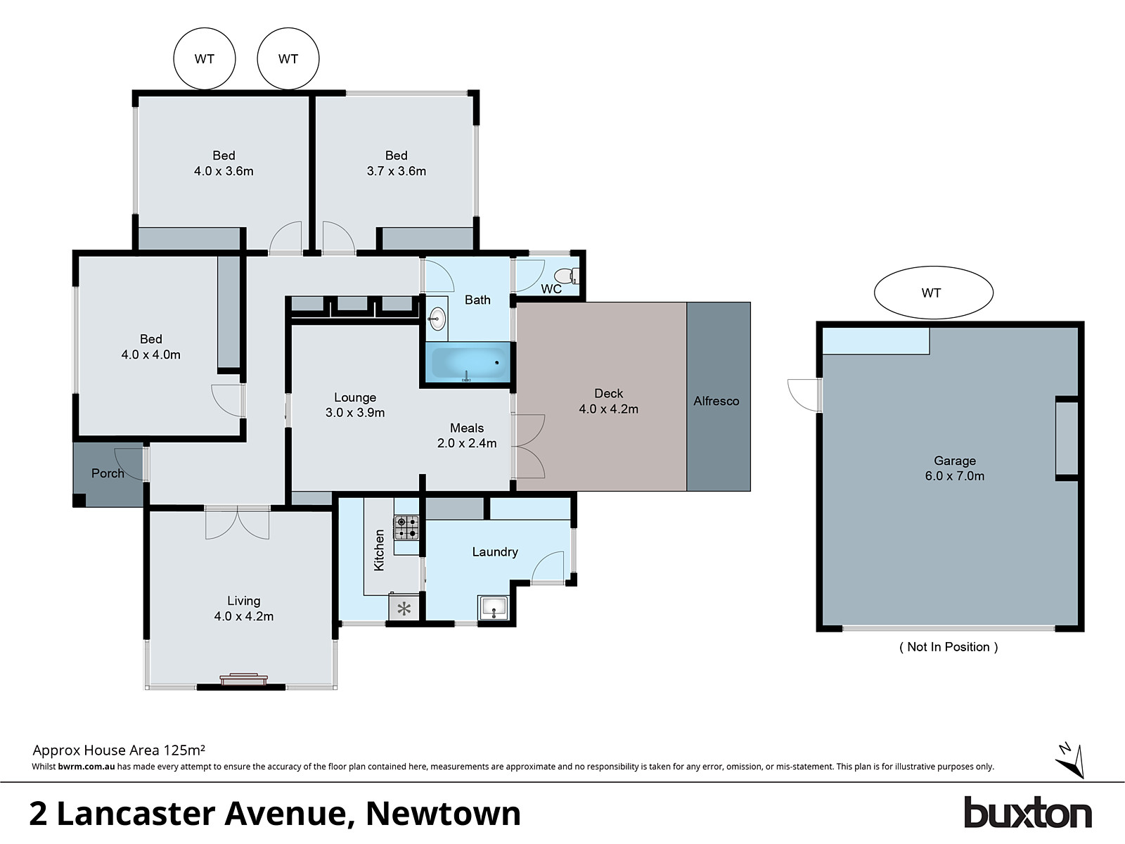 2 Lancaster Avenue, Newtown VIC 3220 - Floorplan