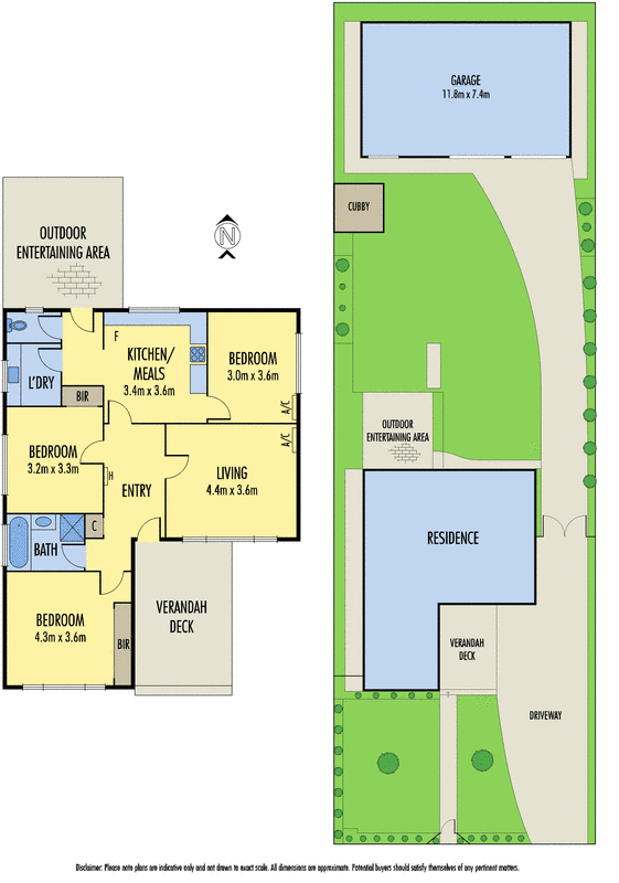 2 Langibanool Avenue, Hamlyn Heights VIC 3215 - Floorplan