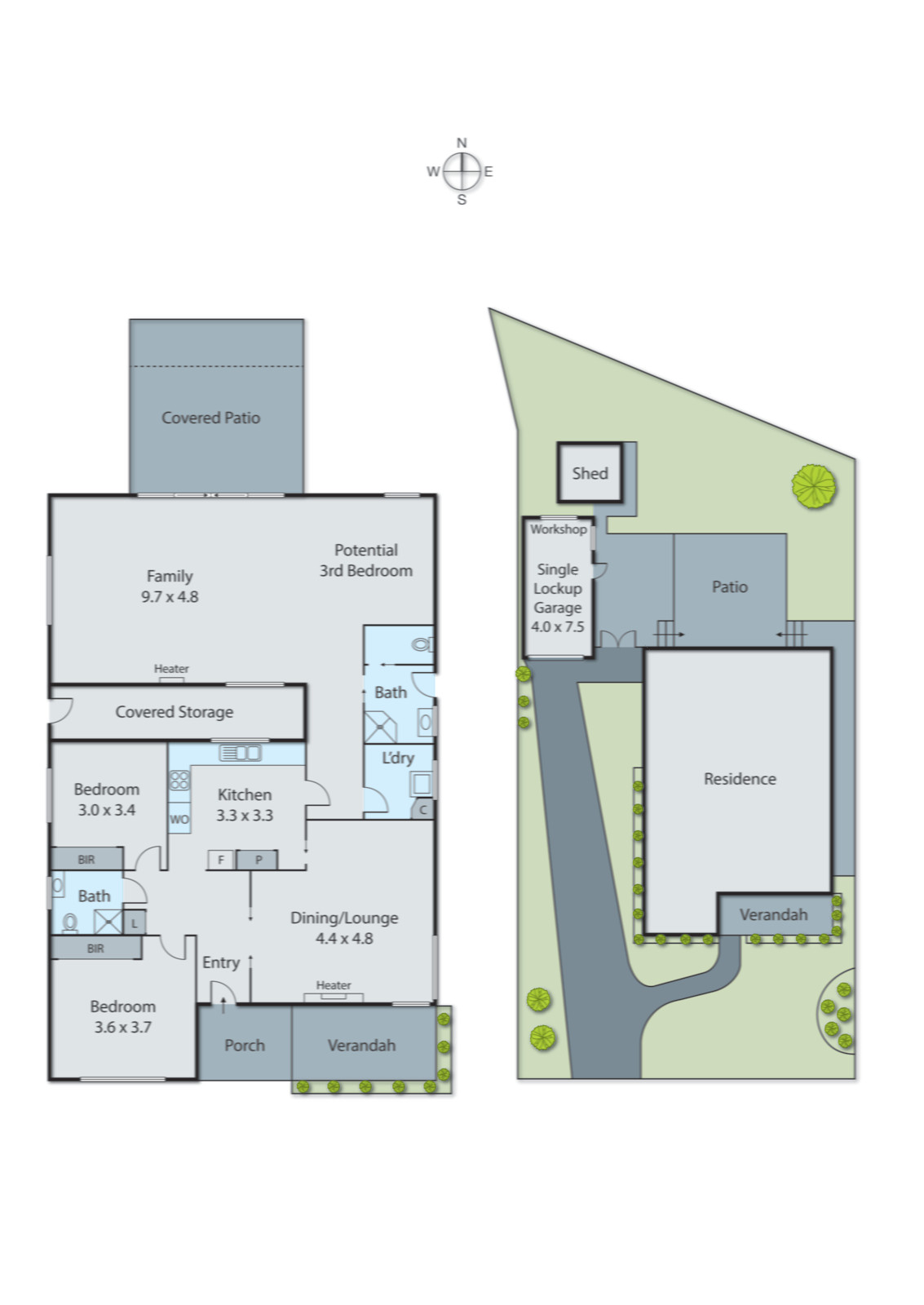 2 Lawborough Avenue, Parkdale VIC 3195 - Floorplan