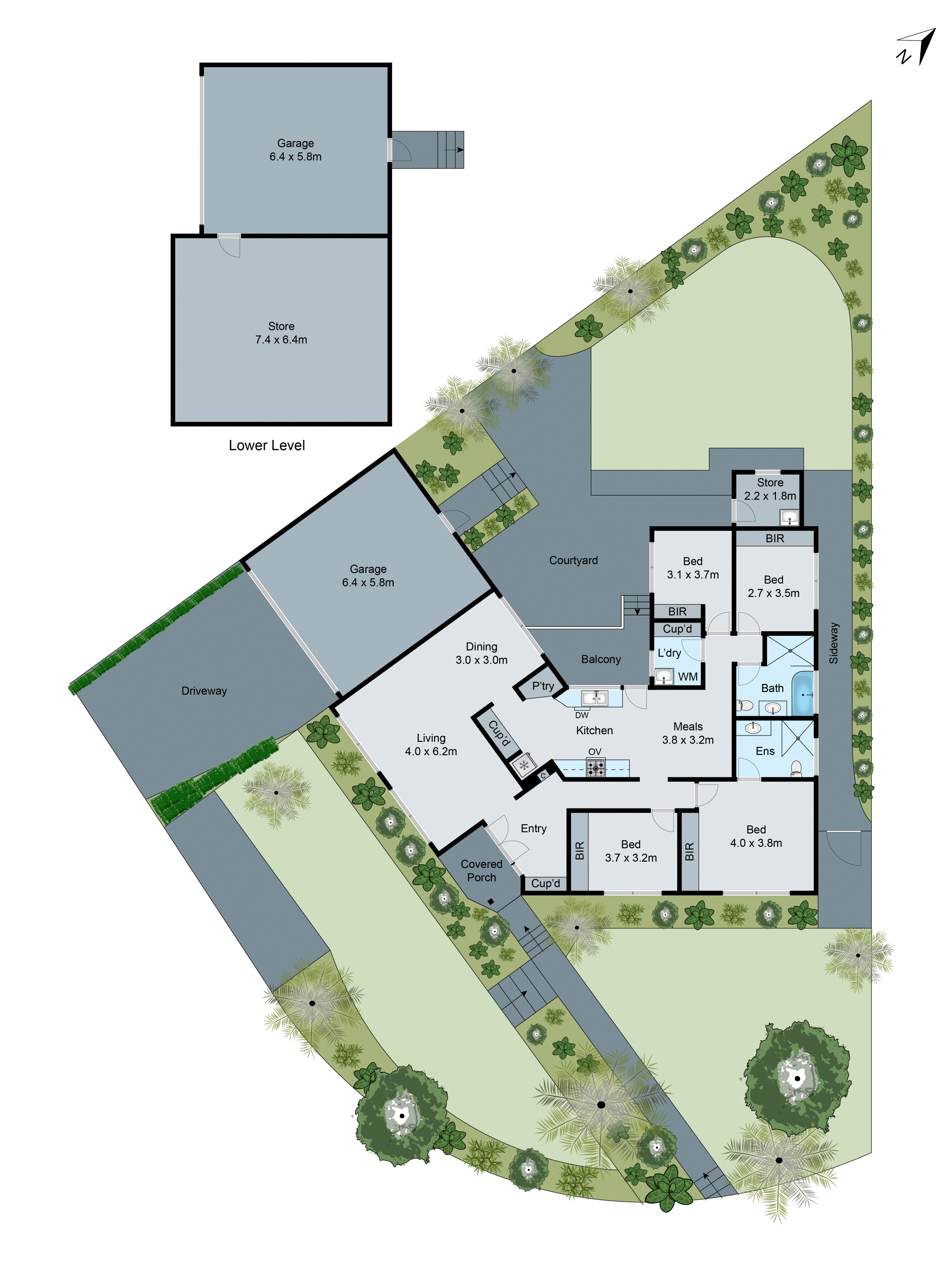 2 Lesay Court, Mount Waverley VIC 3149 - Floorplan