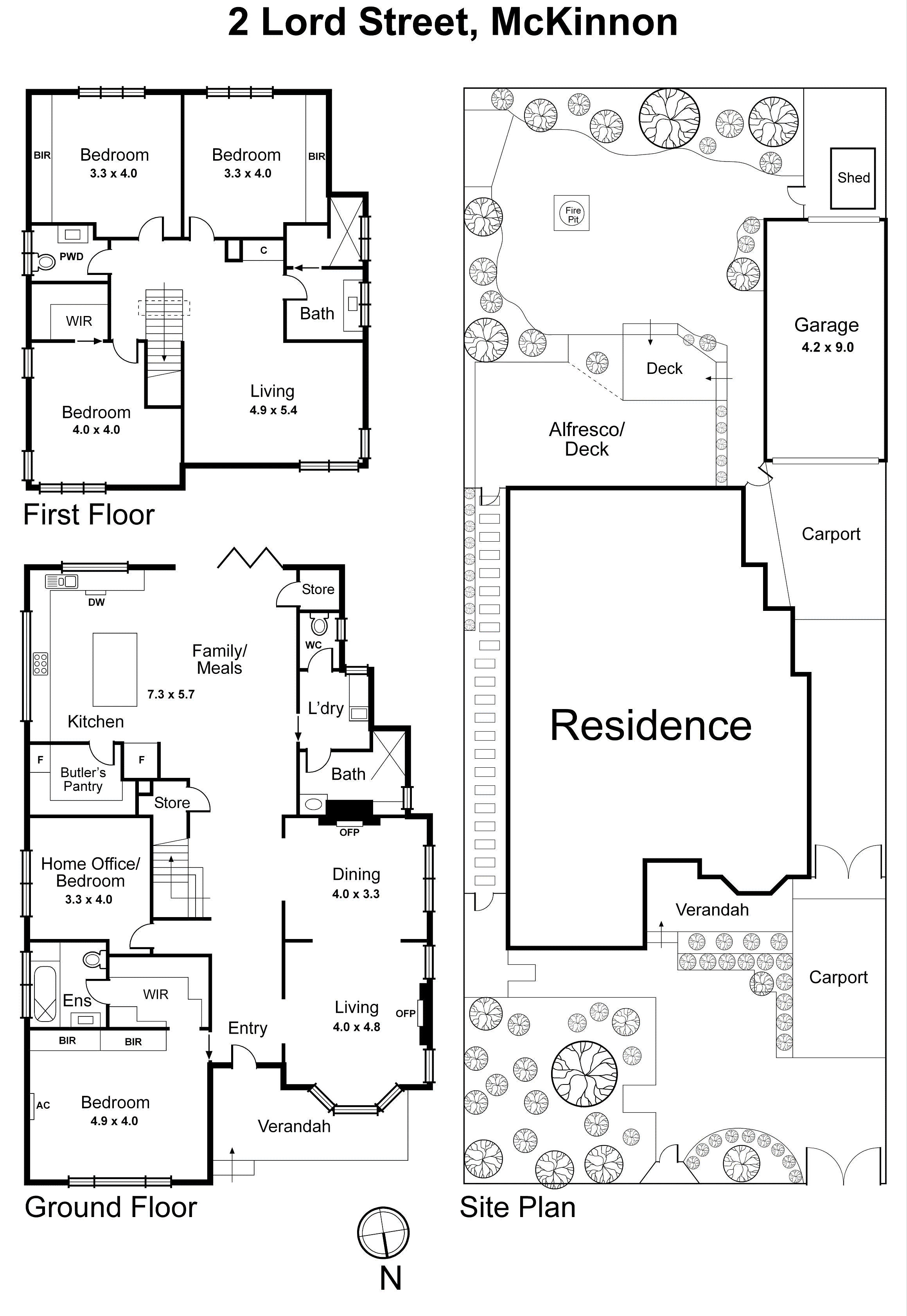 2 Lord Street, Mckinnon VIC 3204 - Floorplan