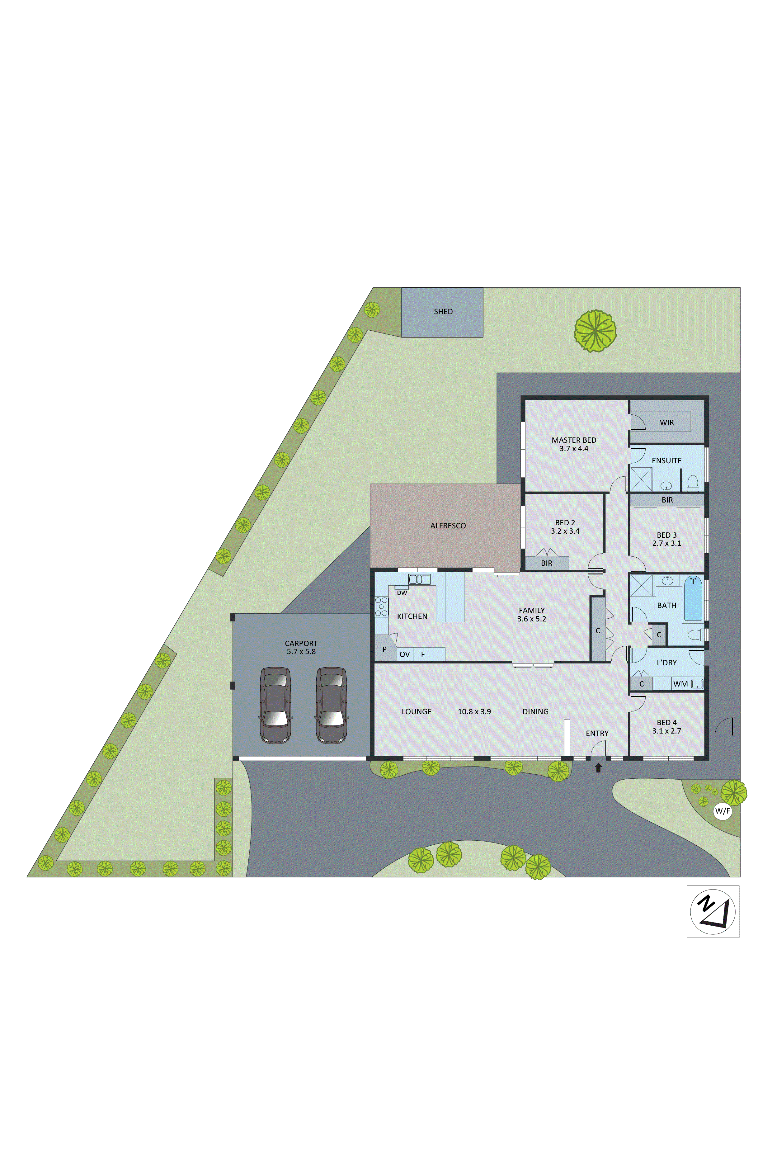 2 Lorna Court, Aspendale Gardens VIC 3195 - Floorplan