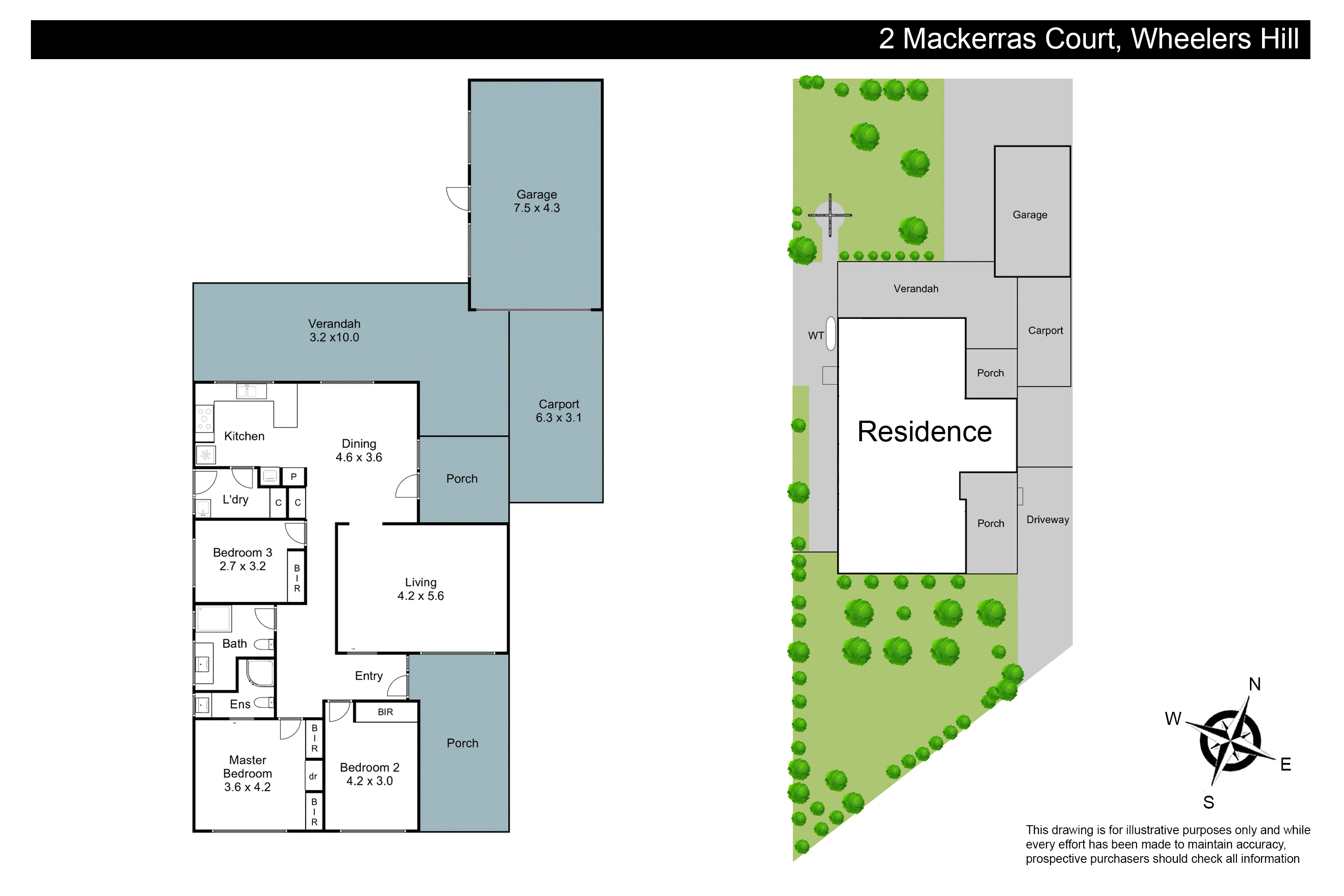 2 Mackerras Court, Wheelers Hill VIC 3150 - Floorplan