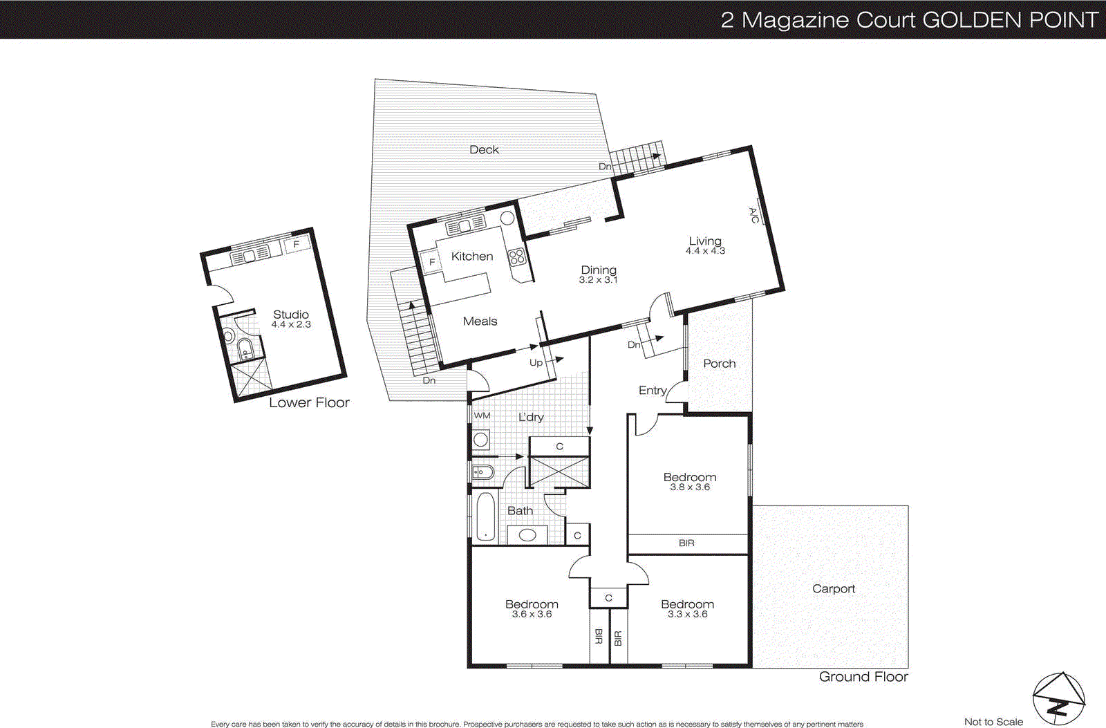 2 Magazine Court, Golden Point VIC 3350 - Floorplan