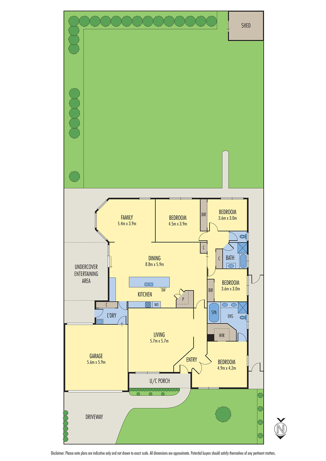 2 Mala Court, Grovedale VIC 3216 - Floorplan