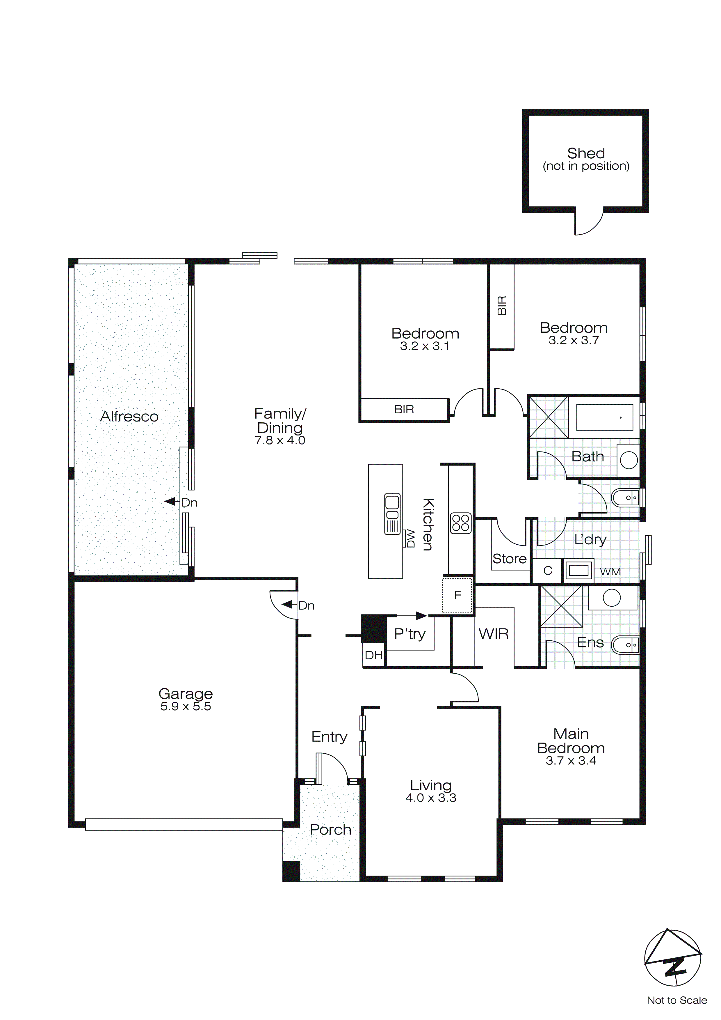 2 Market Street, Miners Rest VIC 3352 - Floorplan
