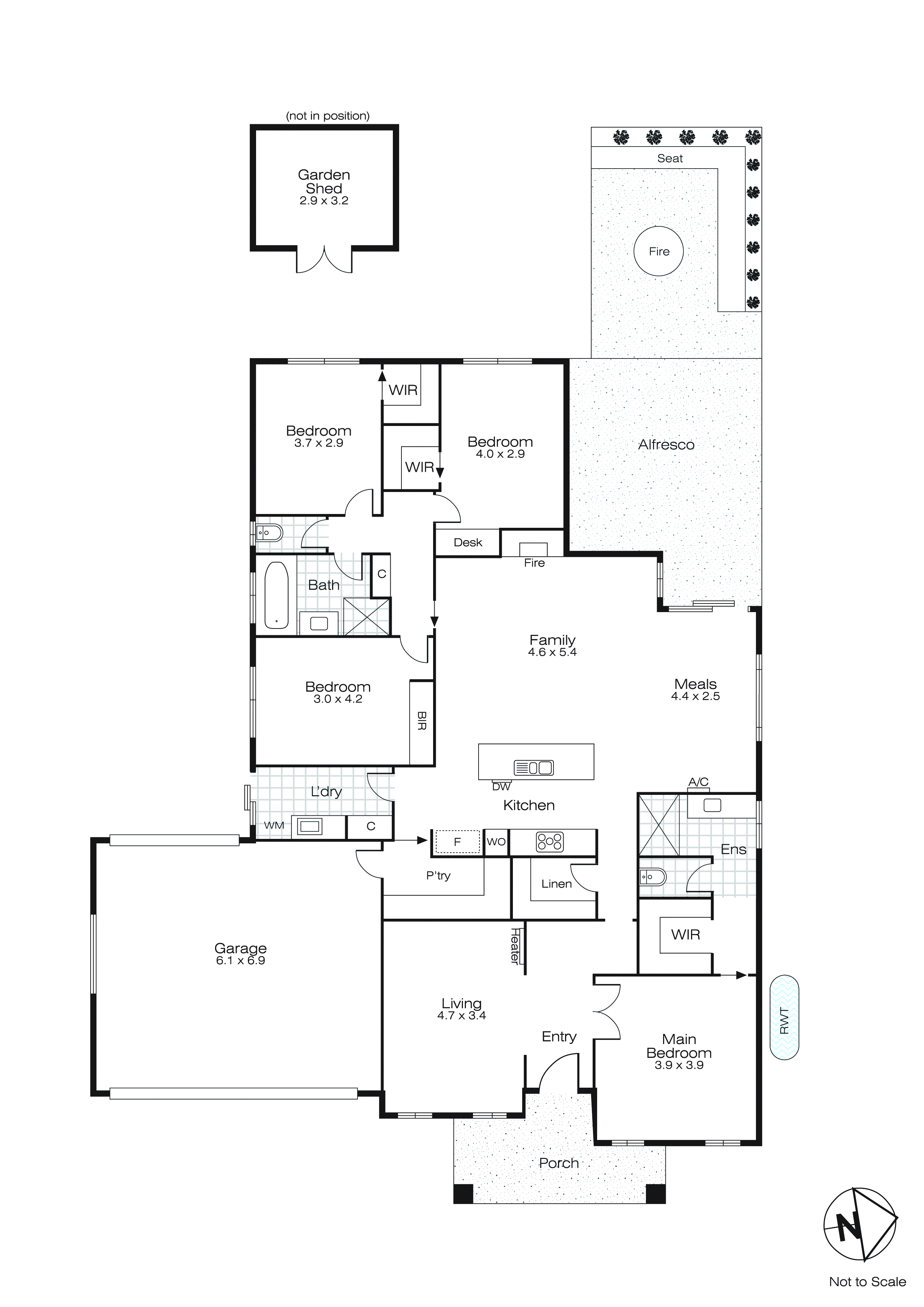 2 Mary Drive, Alfredton VIC 3350 - Floorplan