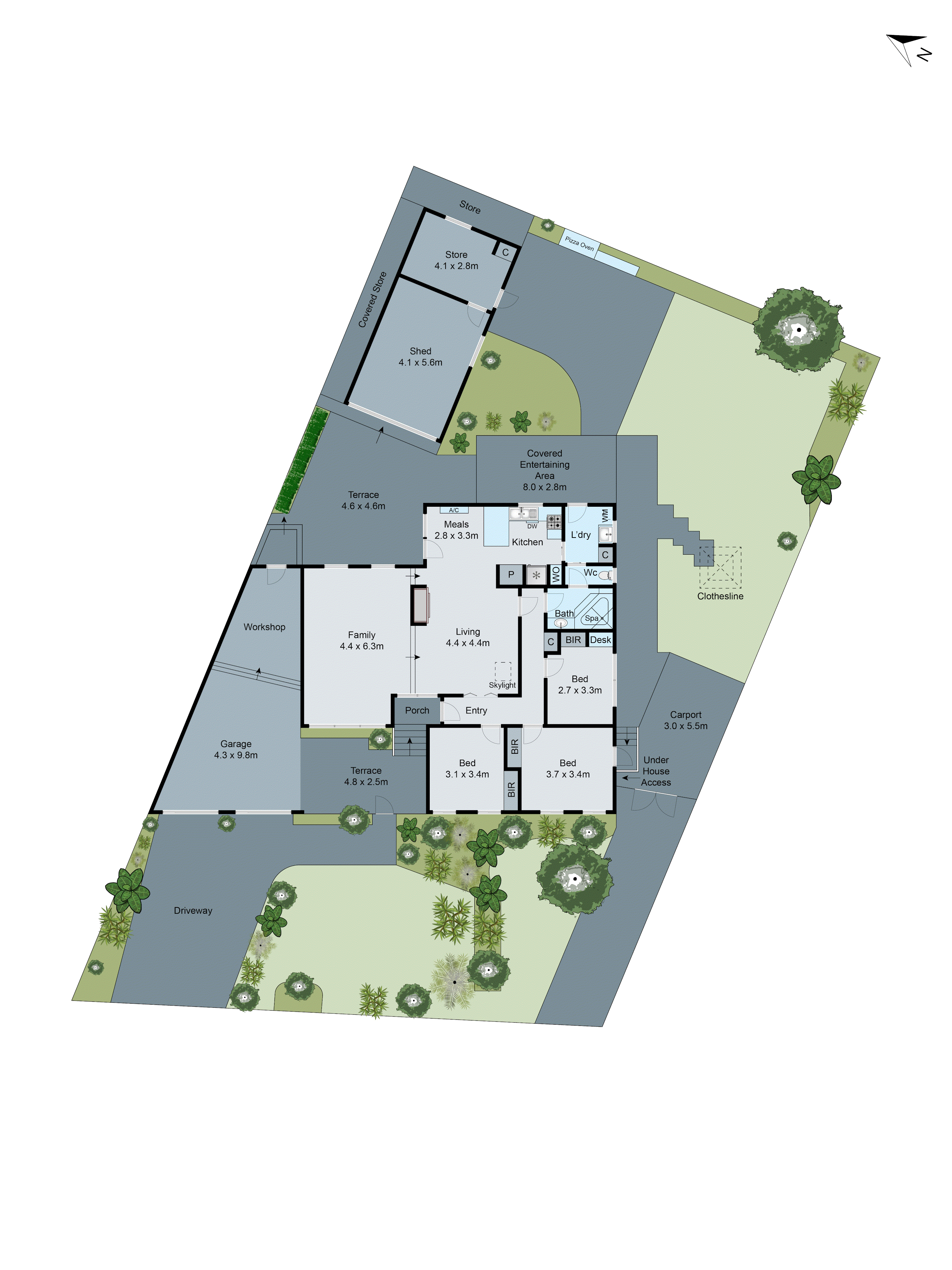2 Melanie Court, Mount Waverley VIC 3149 - Floorplan