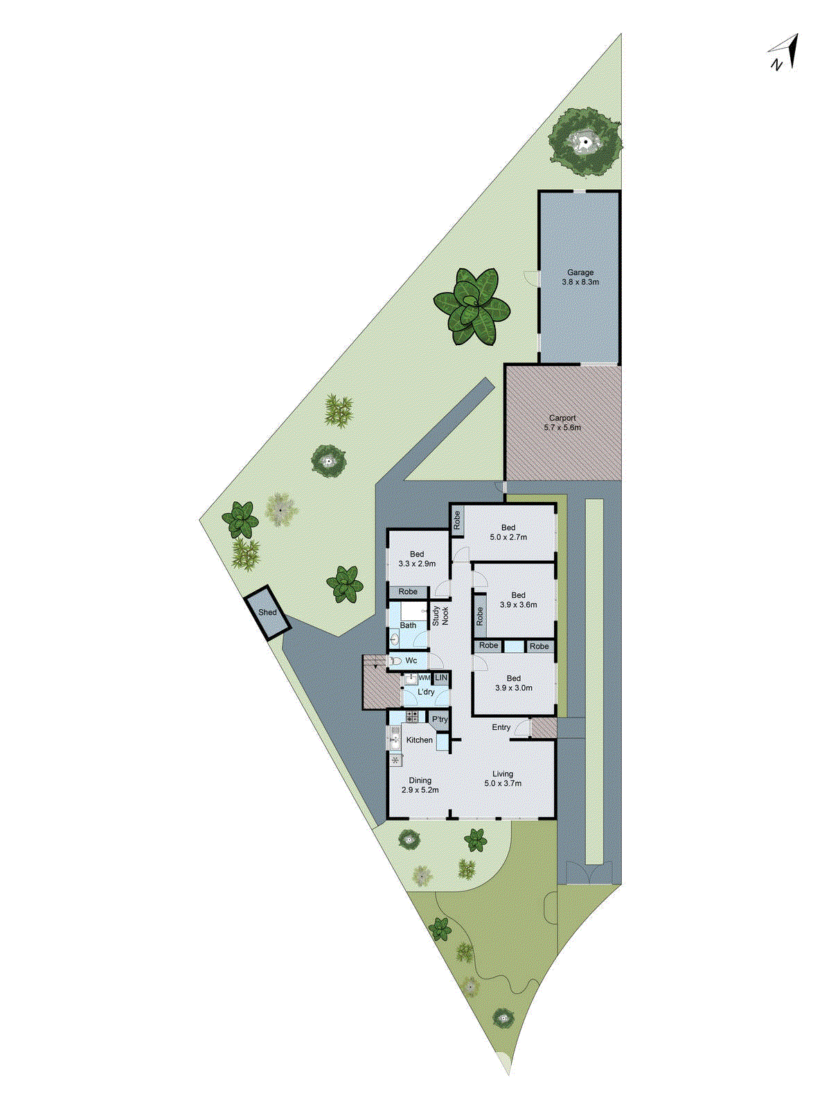 2 Minnesota Court, Corio VIC 3214 - Floorplan