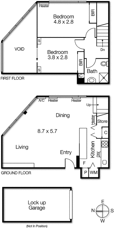 2 Mirka Lane, St Kilda VIC 3182 - Floorplan