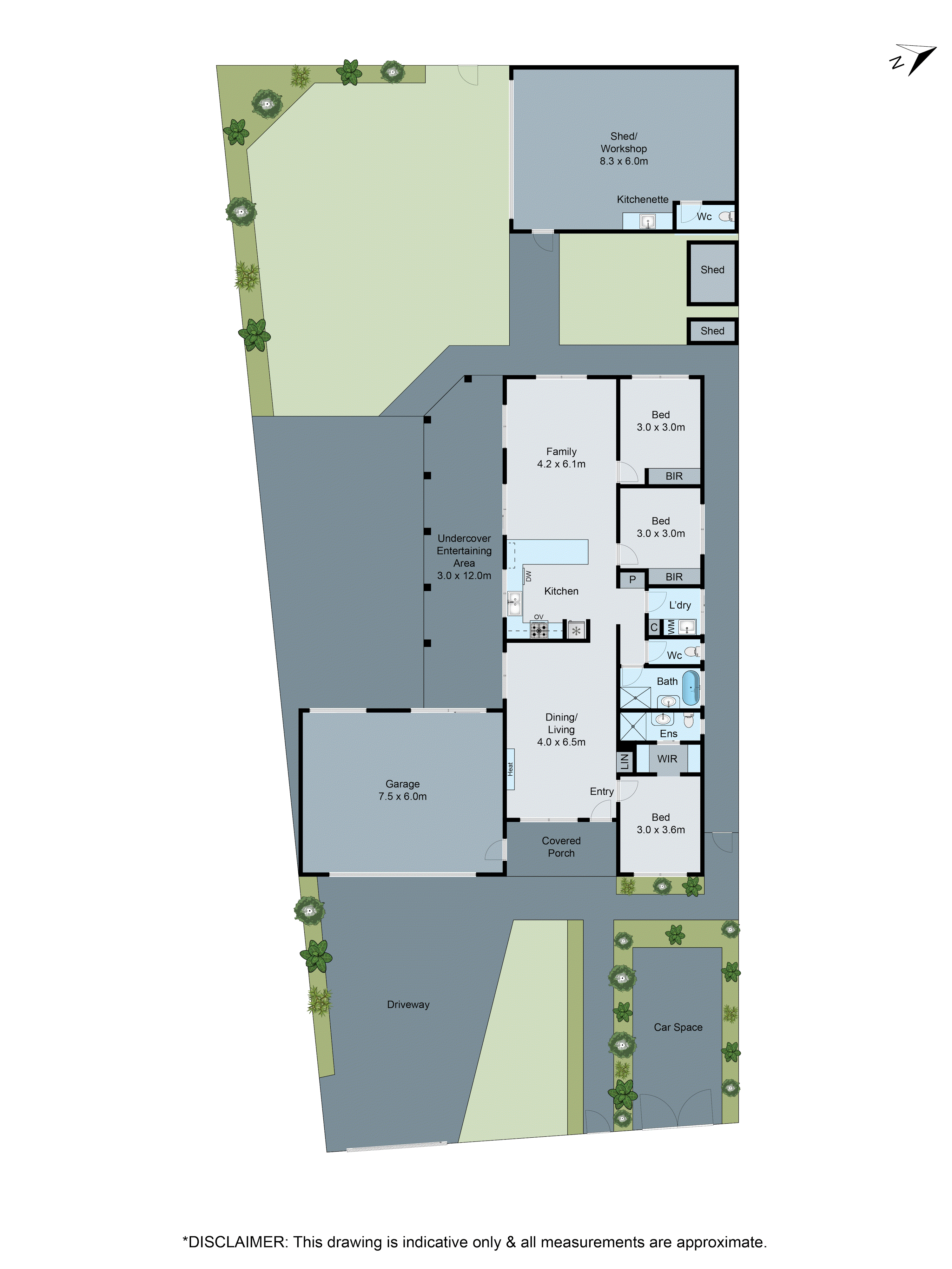 2 Moama Place, Rowville VIC 3178 - Floorplan