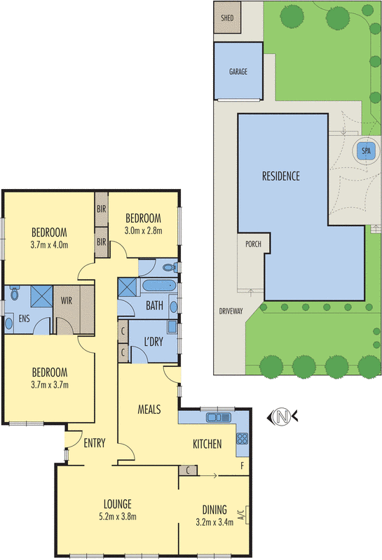 2 Montrose Street, Oakleigh South VIC 3167 - Floorplan