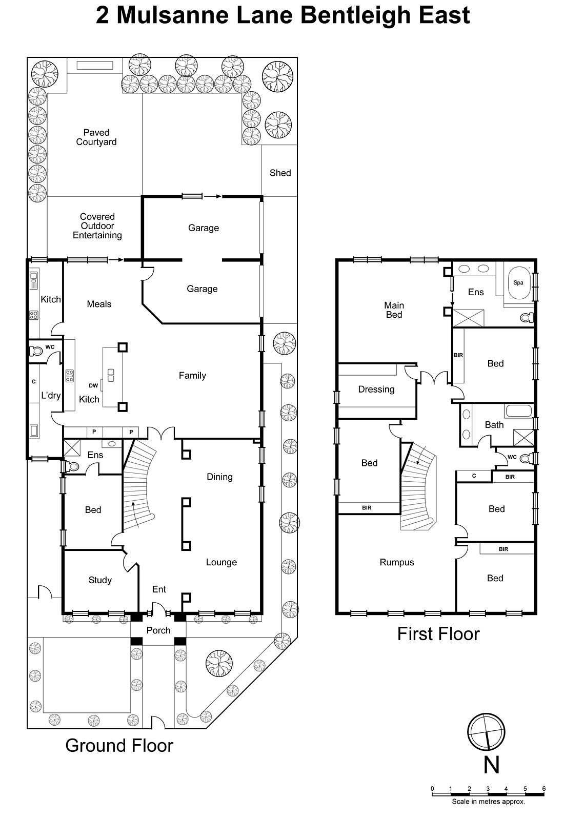 2 Mulsanne Lane, Bentleigh East VIC 3165 - Floorplan