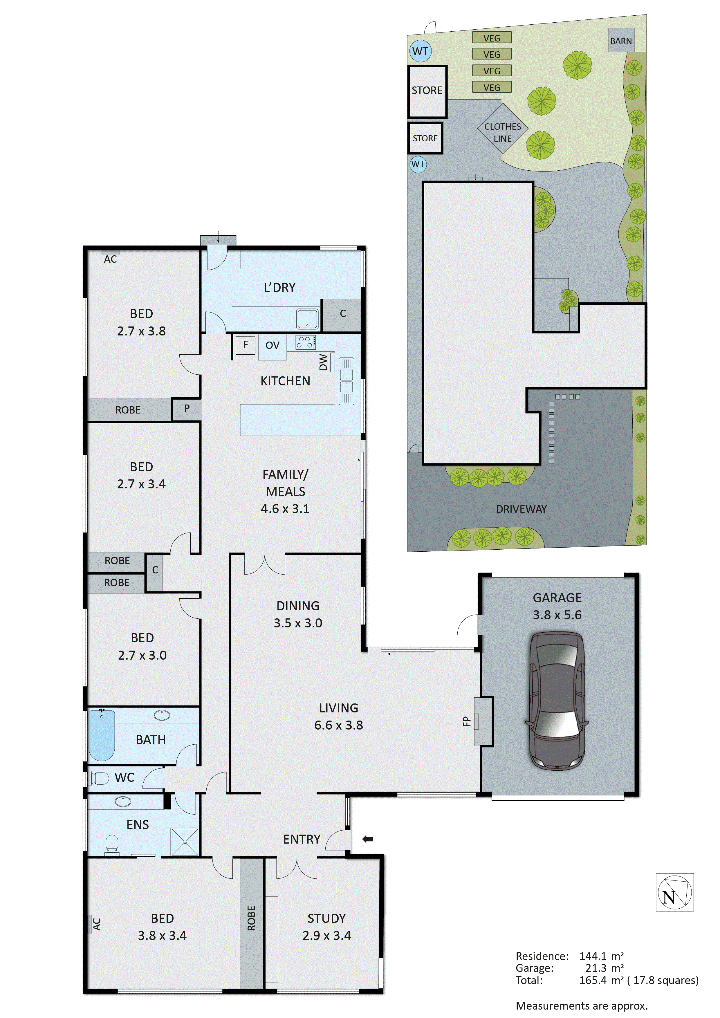 2 Mungari Street, Dingley Village VIC 3172 - Floorplan
