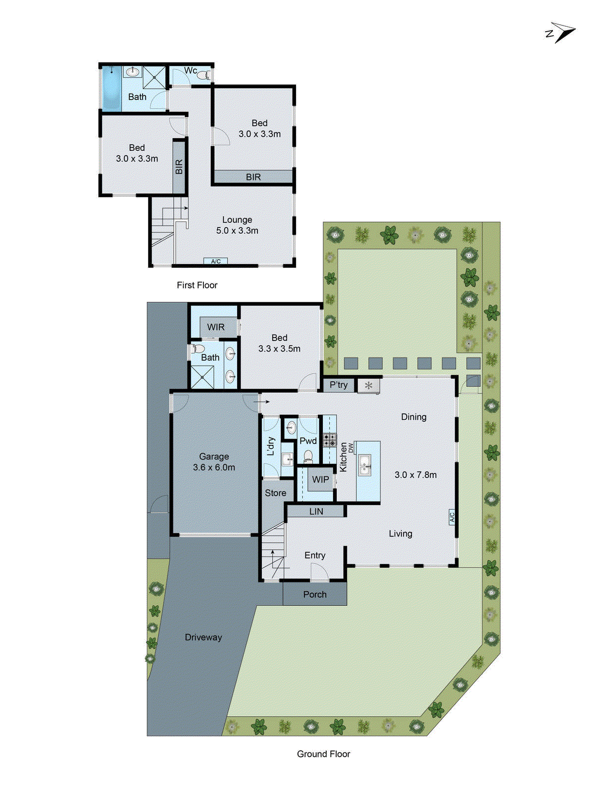 2 Muxworthy Avenue, Herne Hill VIC 3218 - Floorplan