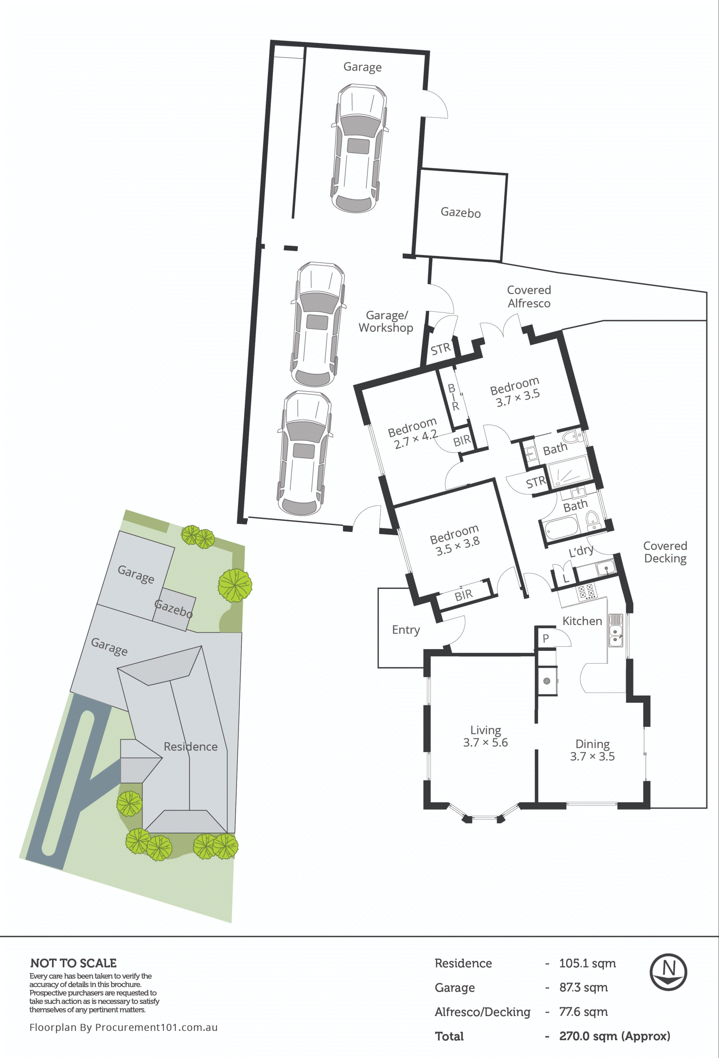 2 Nambour Road, Keysborough VIC 3173 - Floorplan