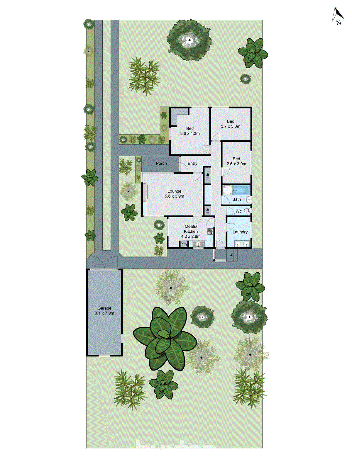 2 Neiley Street, Newtown VIC 3220 - Floorplan