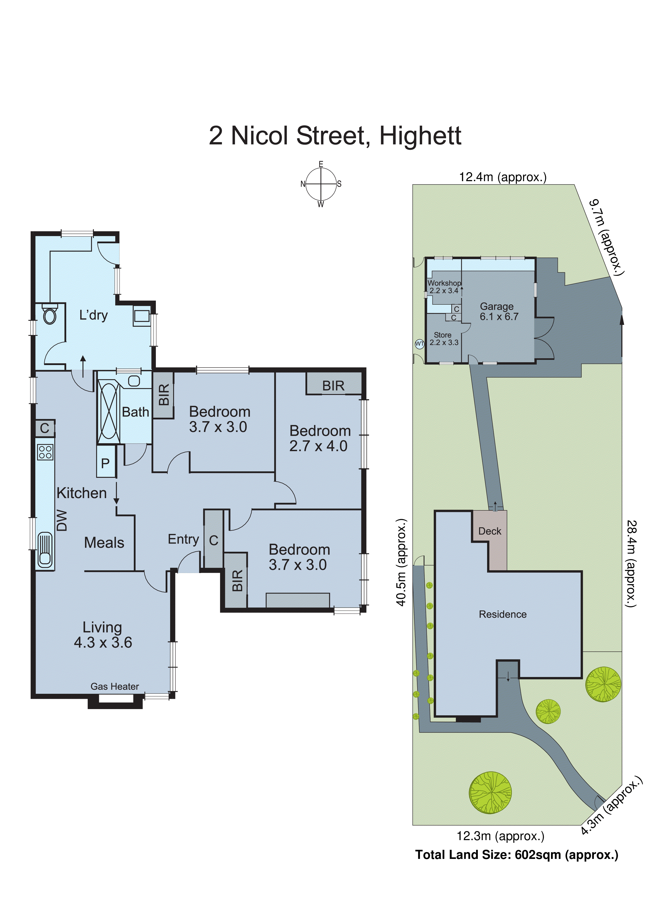 2 Nicol Street, Highett VIC 3190 - Floorplan
