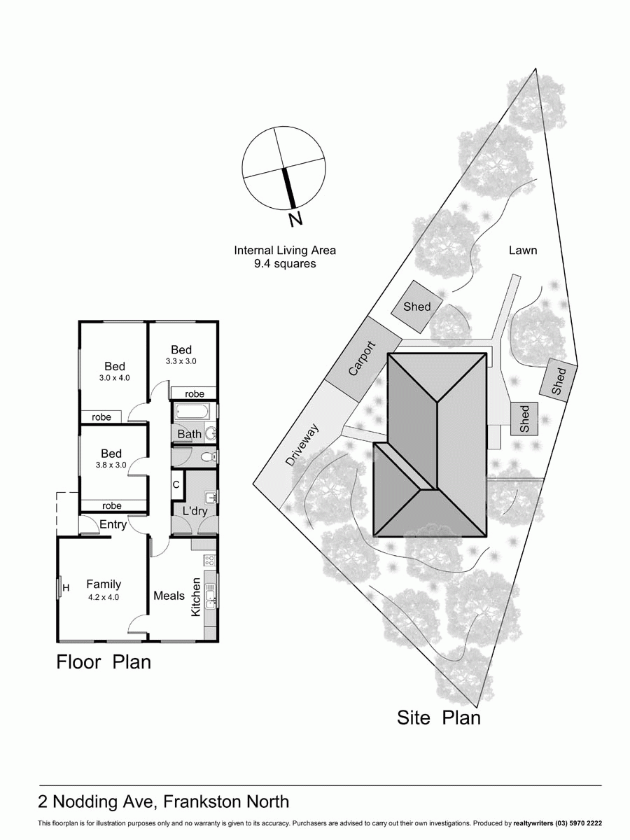 2 Nodding Avenue, FRANKSTON NORTH VIC 3200 - Floorplan