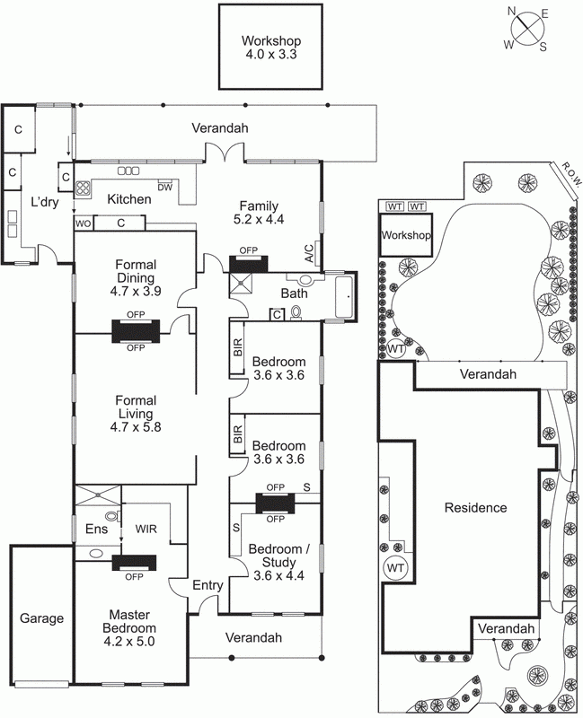 2 Oak Grove, BRIGHTON VIC 3186 - Floorplan