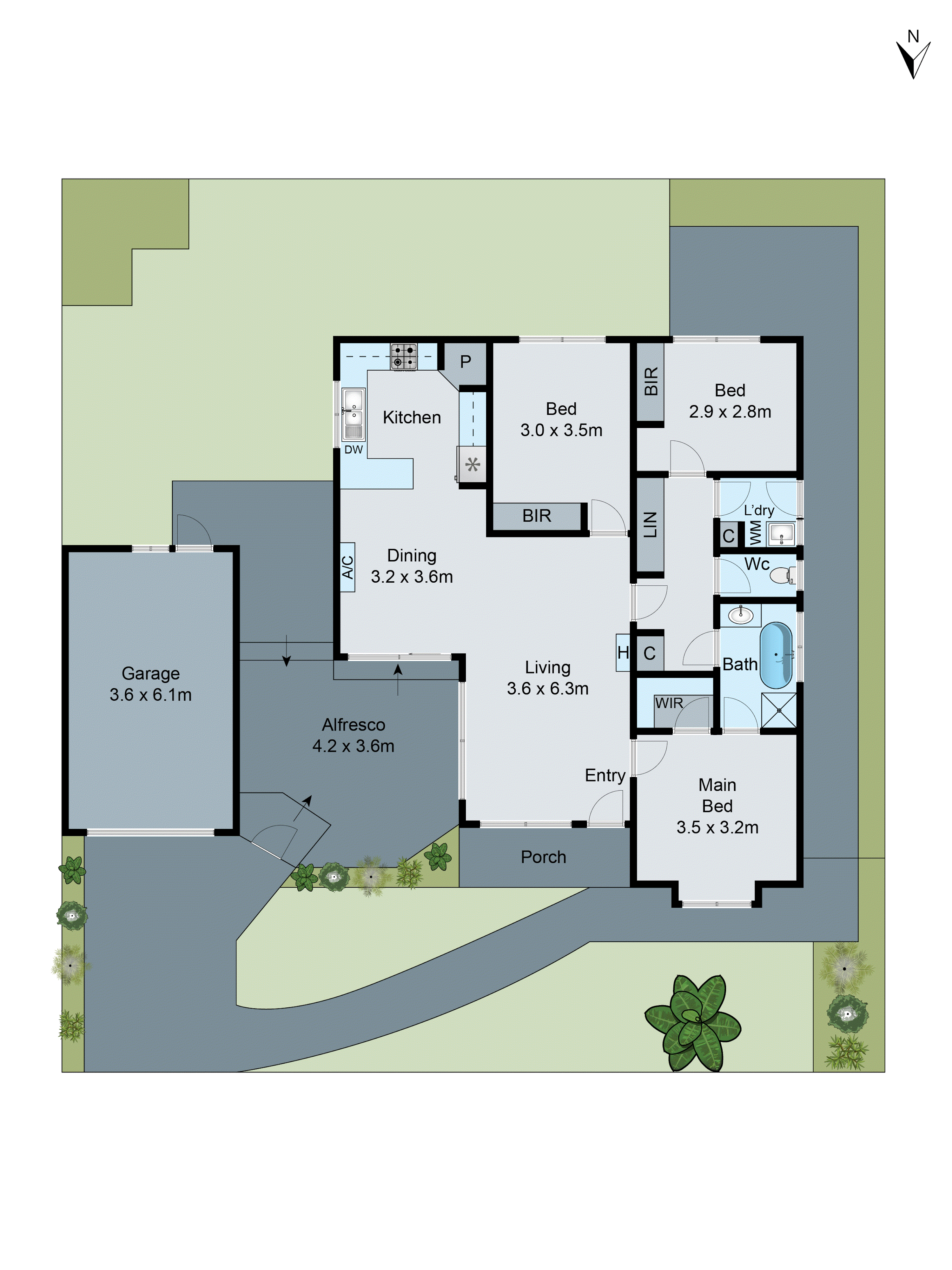 2 Oakview Court, Highton VIC 3216 - Floorplan