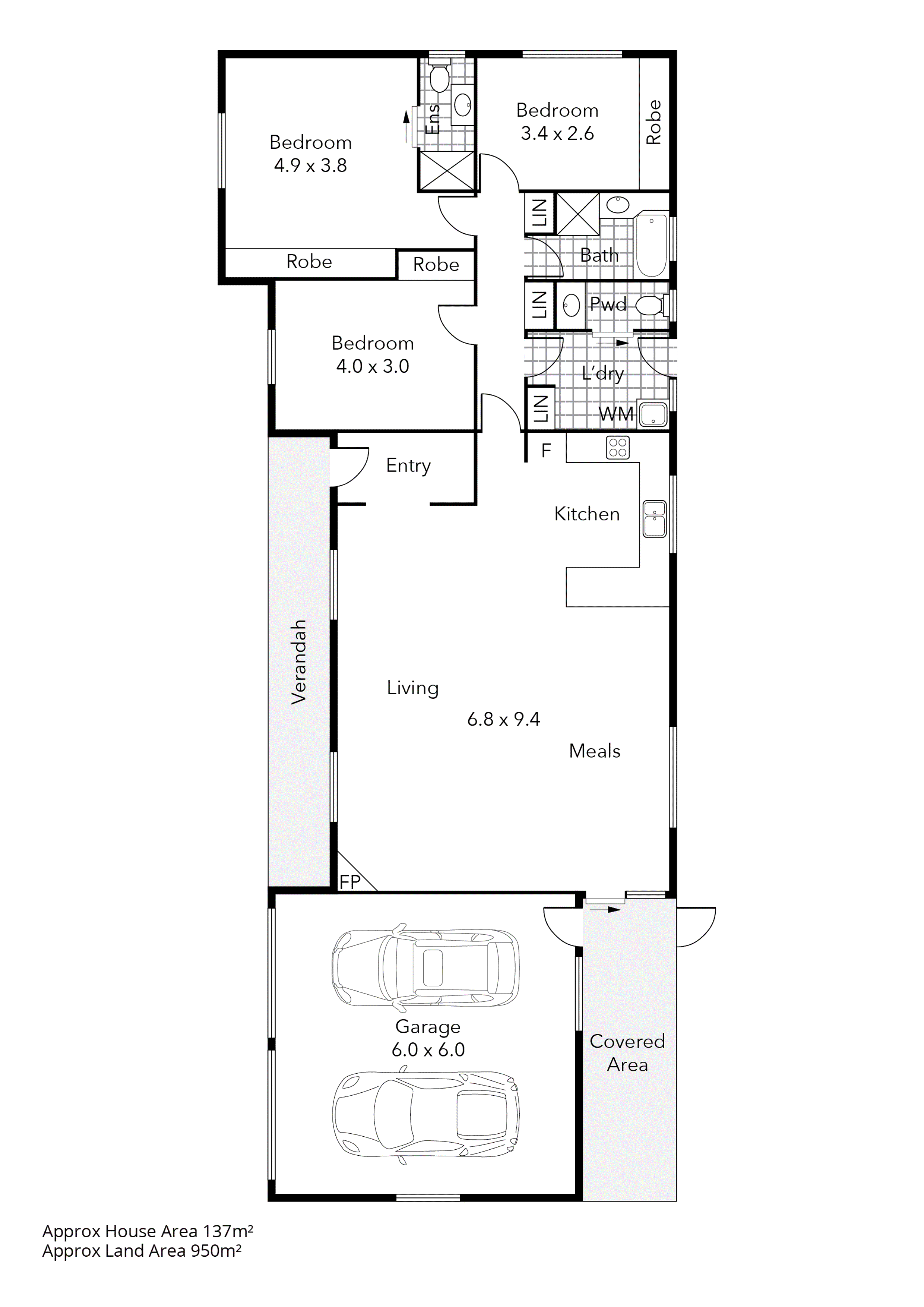 2 Owen Court, Sebastopol VIC 3356 - Floorplan