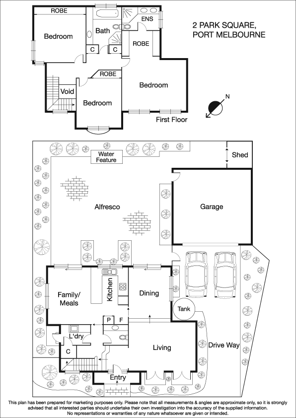 2 Park Square, PORT MELBOURNE VIC 3207 - Floorplan
