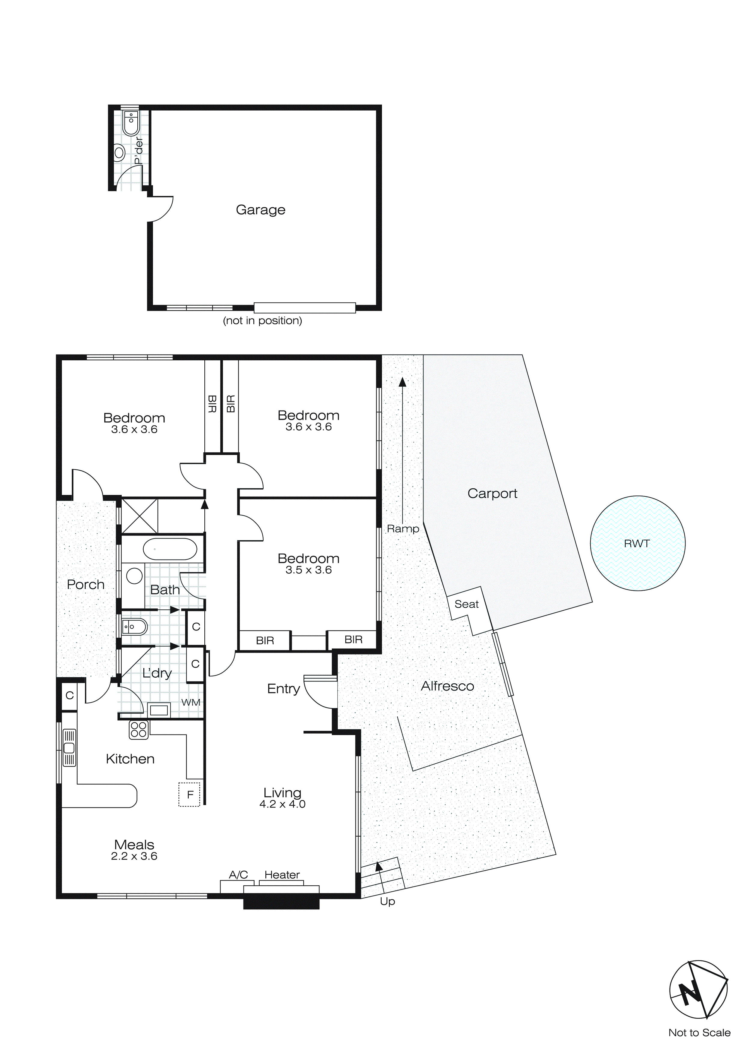 2 Parker Street, Beaufort VIC 3373 - Floorplan