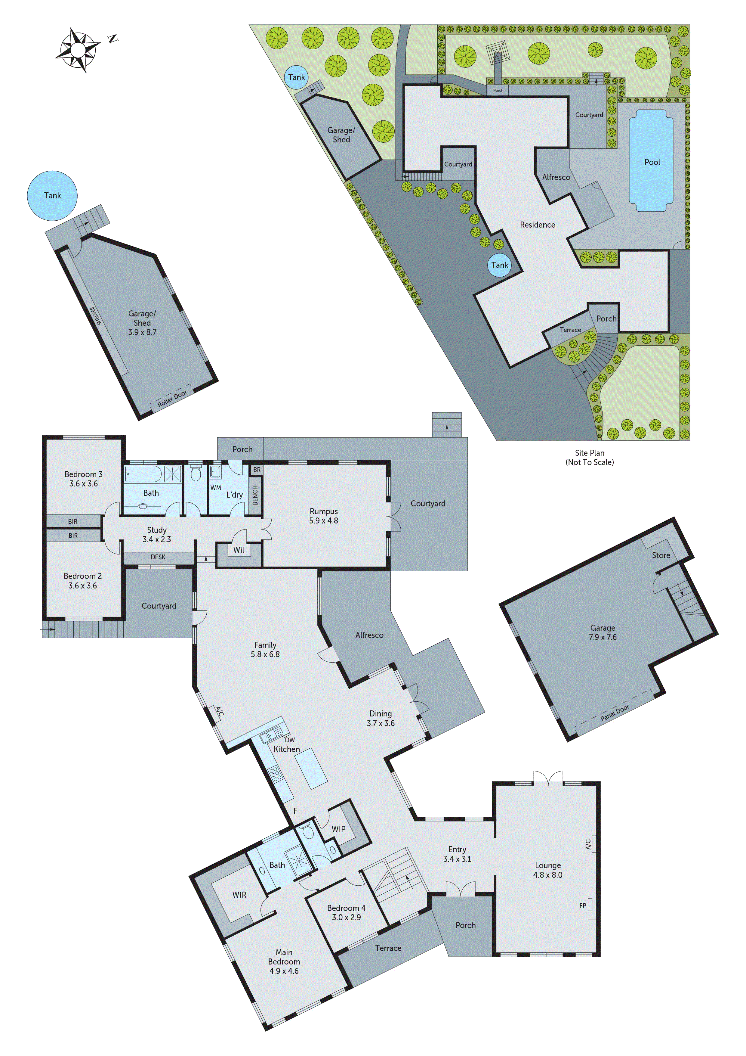 2 Parkland Court, Highton VIC 3216 - Floorplan