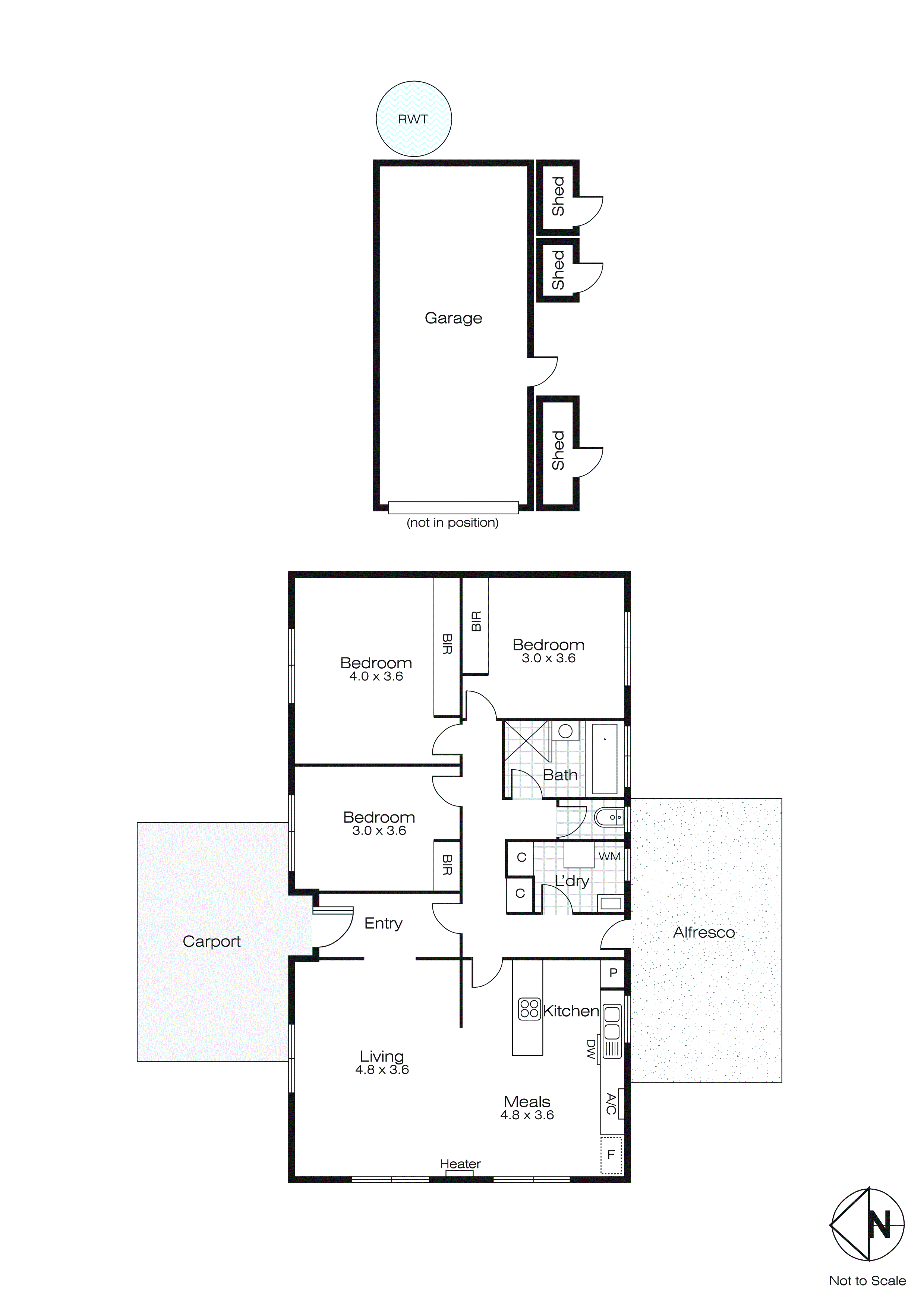 2 Peter Court, Sebastopol VIC 3356 - Floorplan