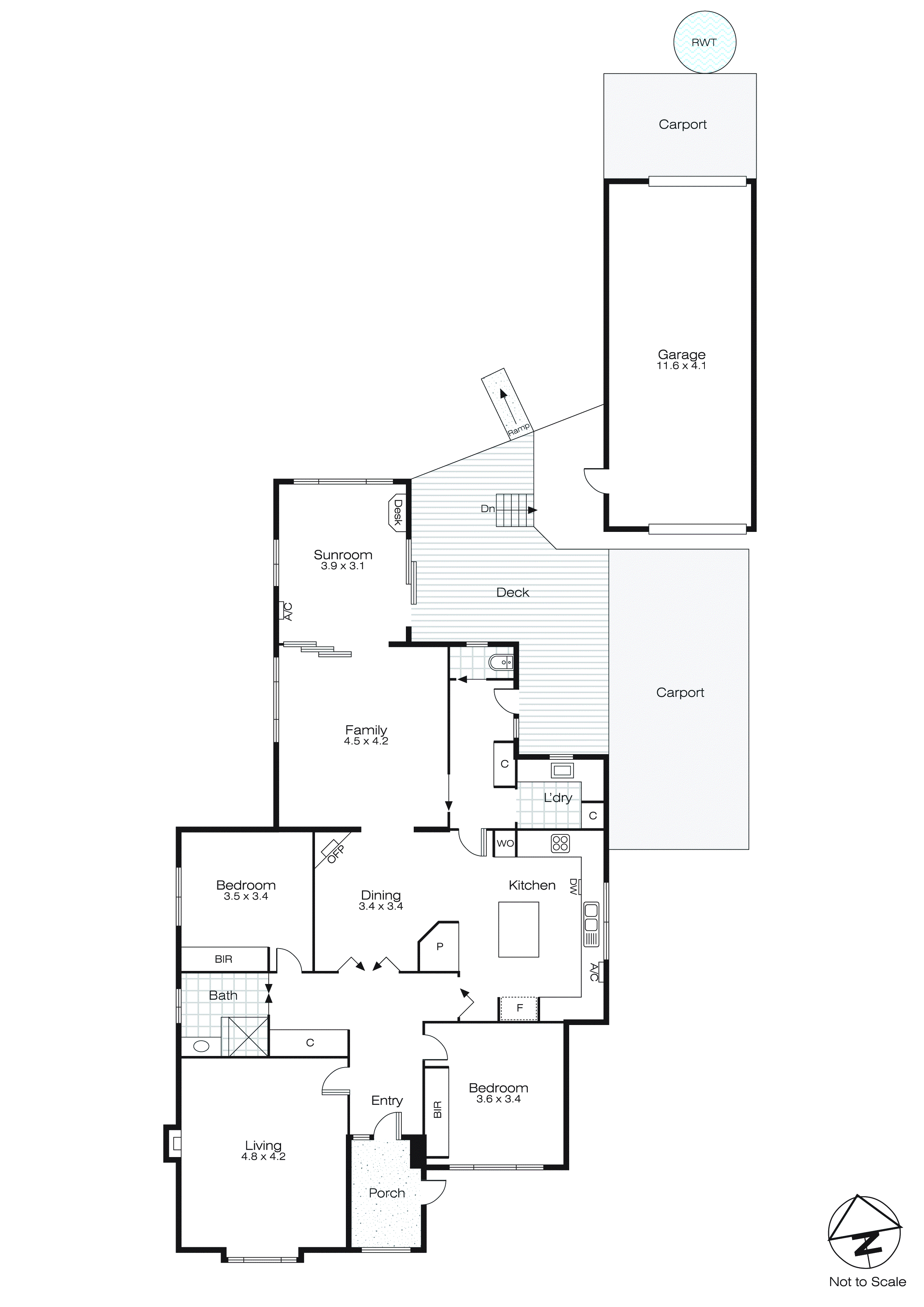 2 Poplar Street, Wendouree VIC 3355 - Floorplan